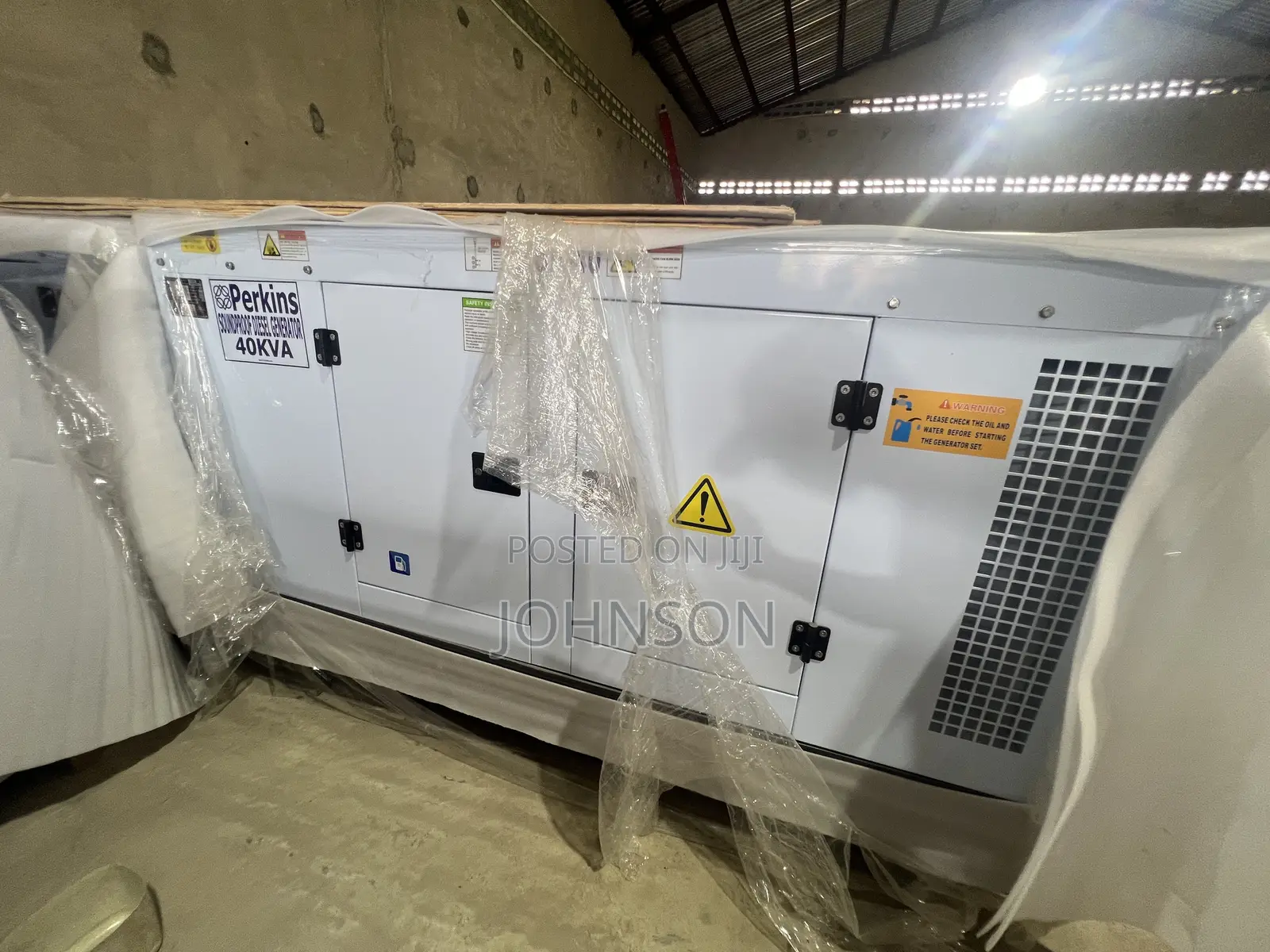 40kva Brand New Perkins Soundproof Diesel Generators 100% Copper 