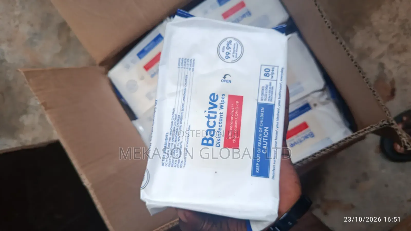 Disinfectant Wipes