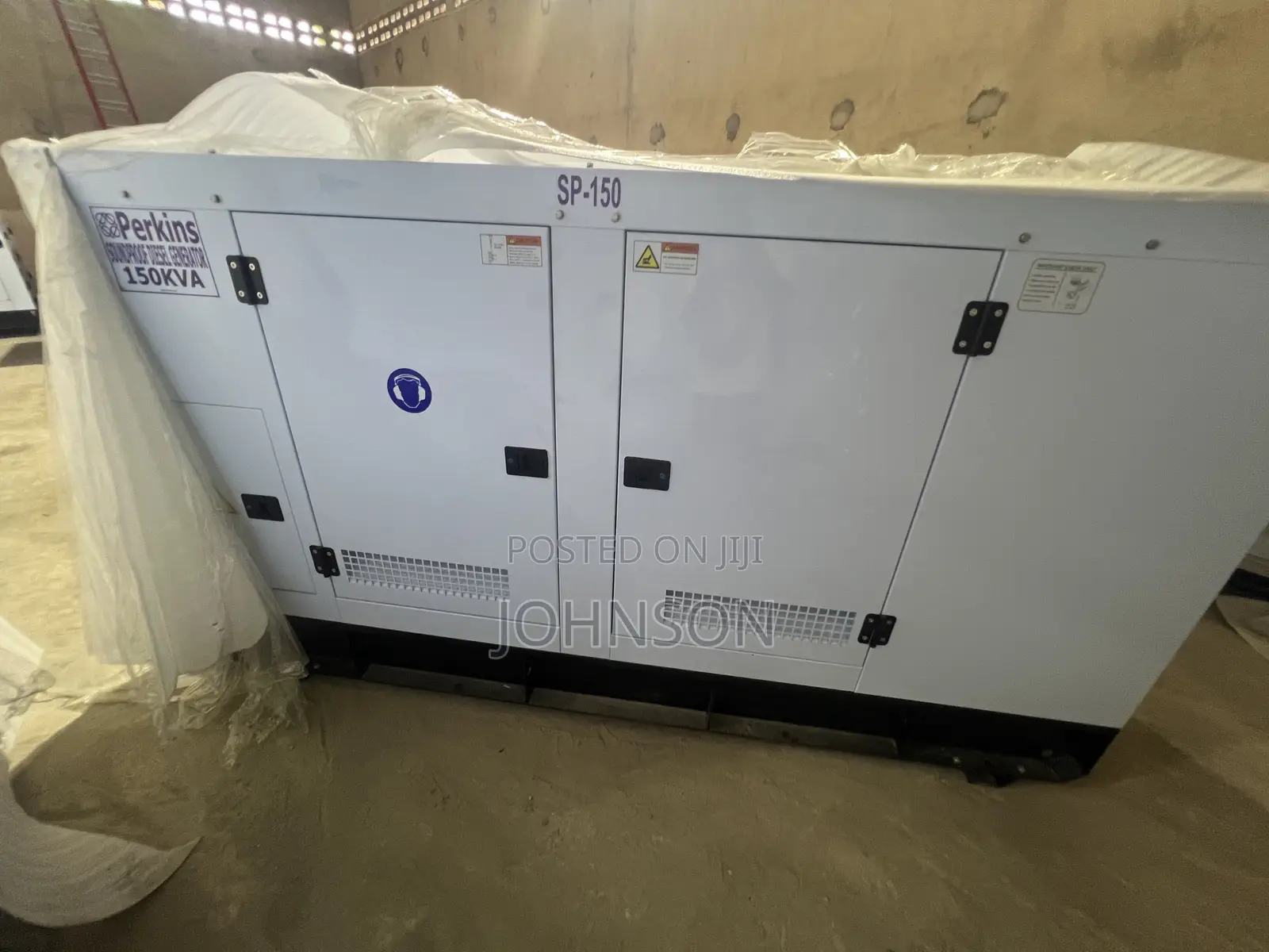 150kva Brand New Perkins Soundproof Diesel Generators 100% Copper 