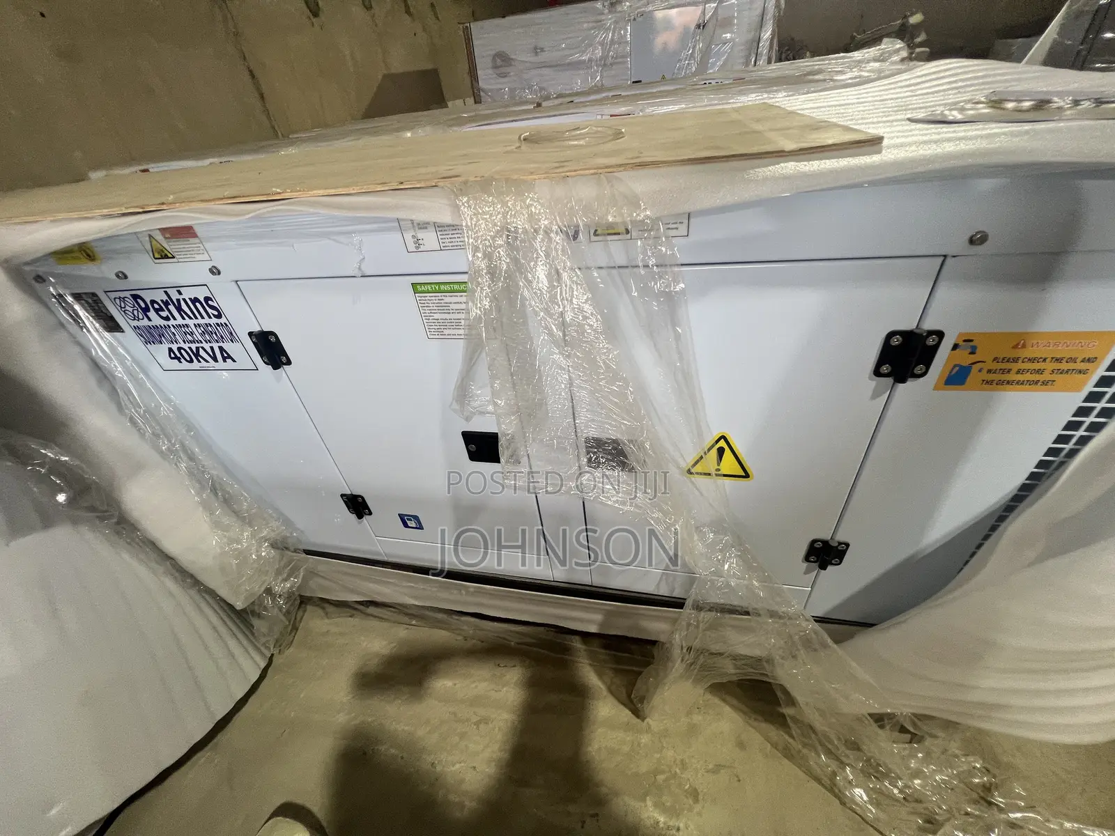 Brand New 40kva Perkins Soundproof Diesel Generators 100% Copper 