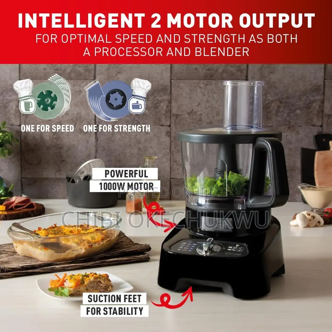 Tefal 8-in-1 Food Processor & Blender