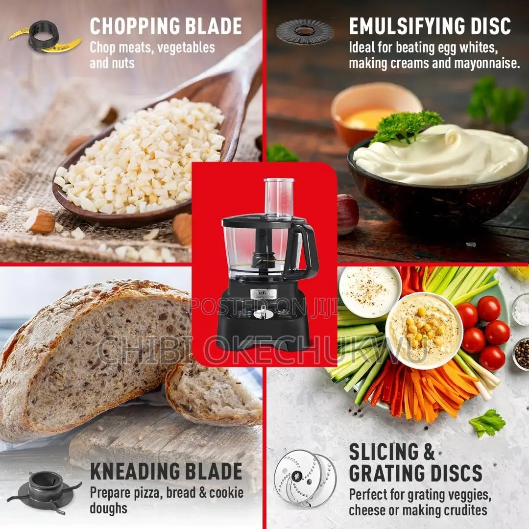 Tefal 8-in-1 Food Processor & Blender