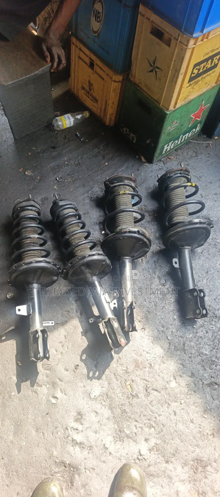 Shock Toyota Highlander 2005 4wl V6