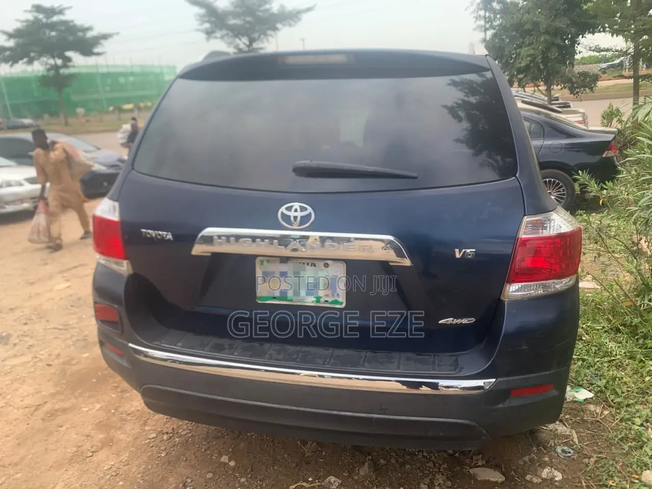 Toyota Highlander 2008 Blue