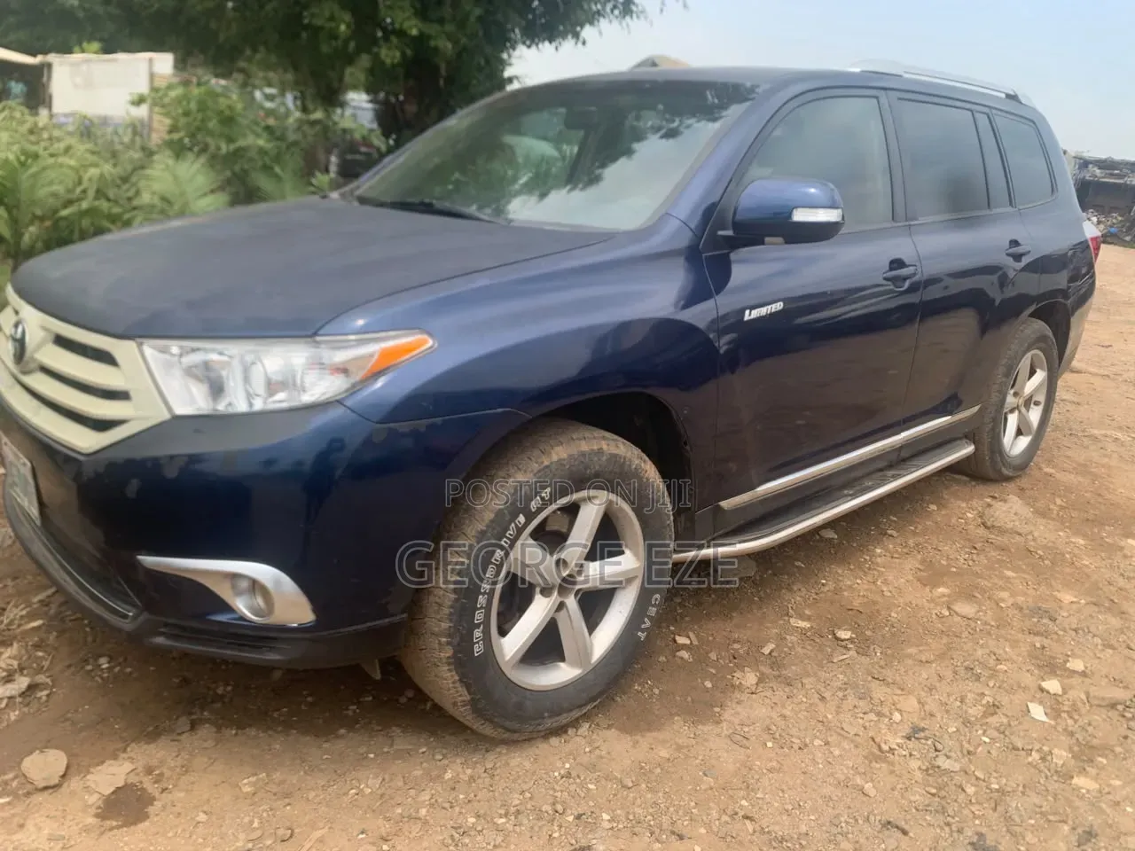 Toyota Highlander 2008 Blue