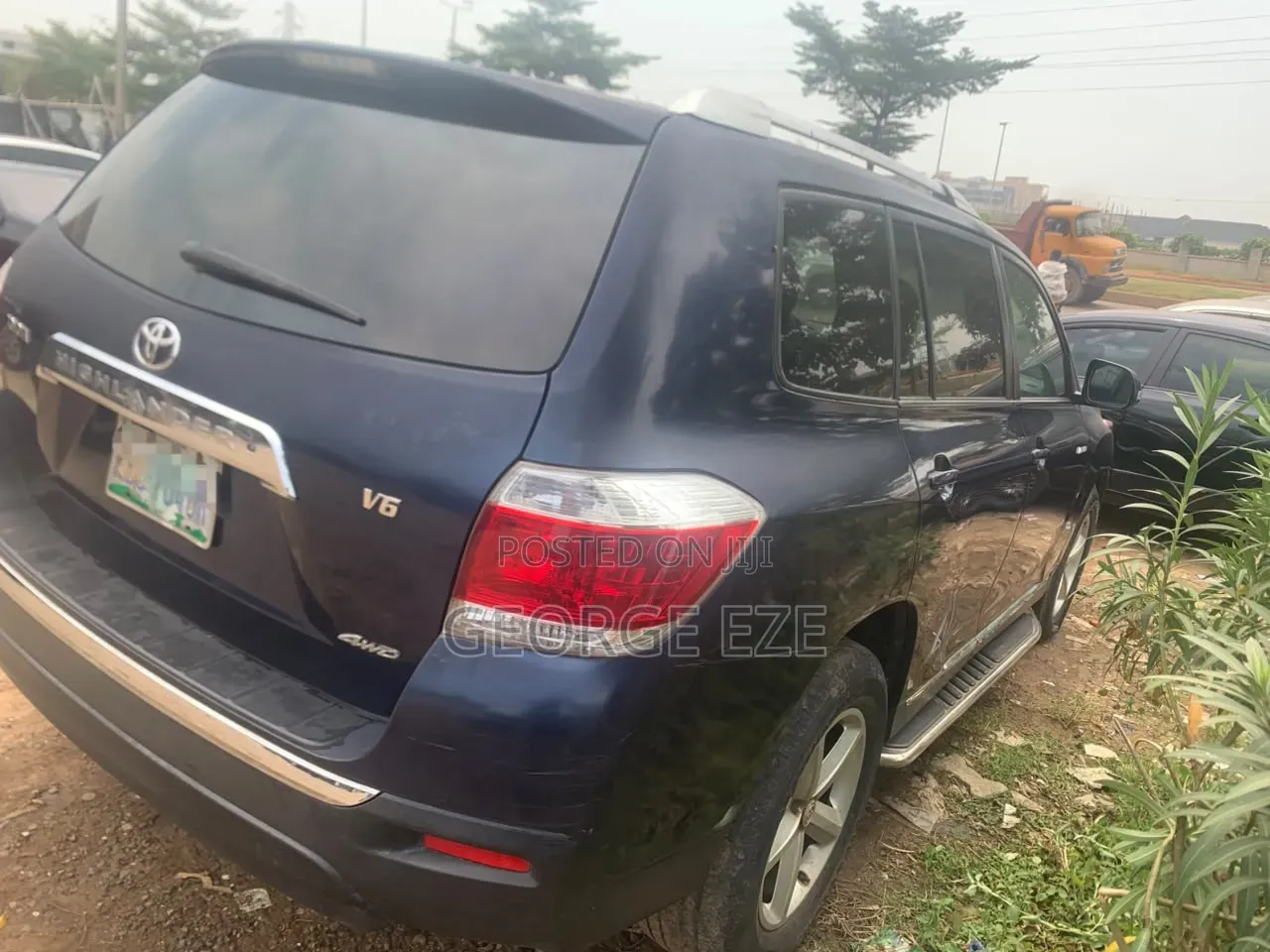 Toyota Highlander 2008 Blue