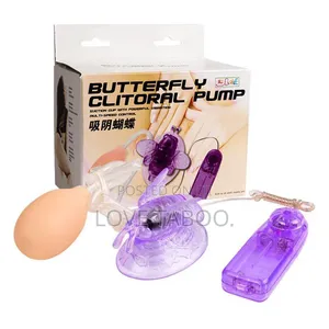 Vibrating Butterfly Clitoral Pump