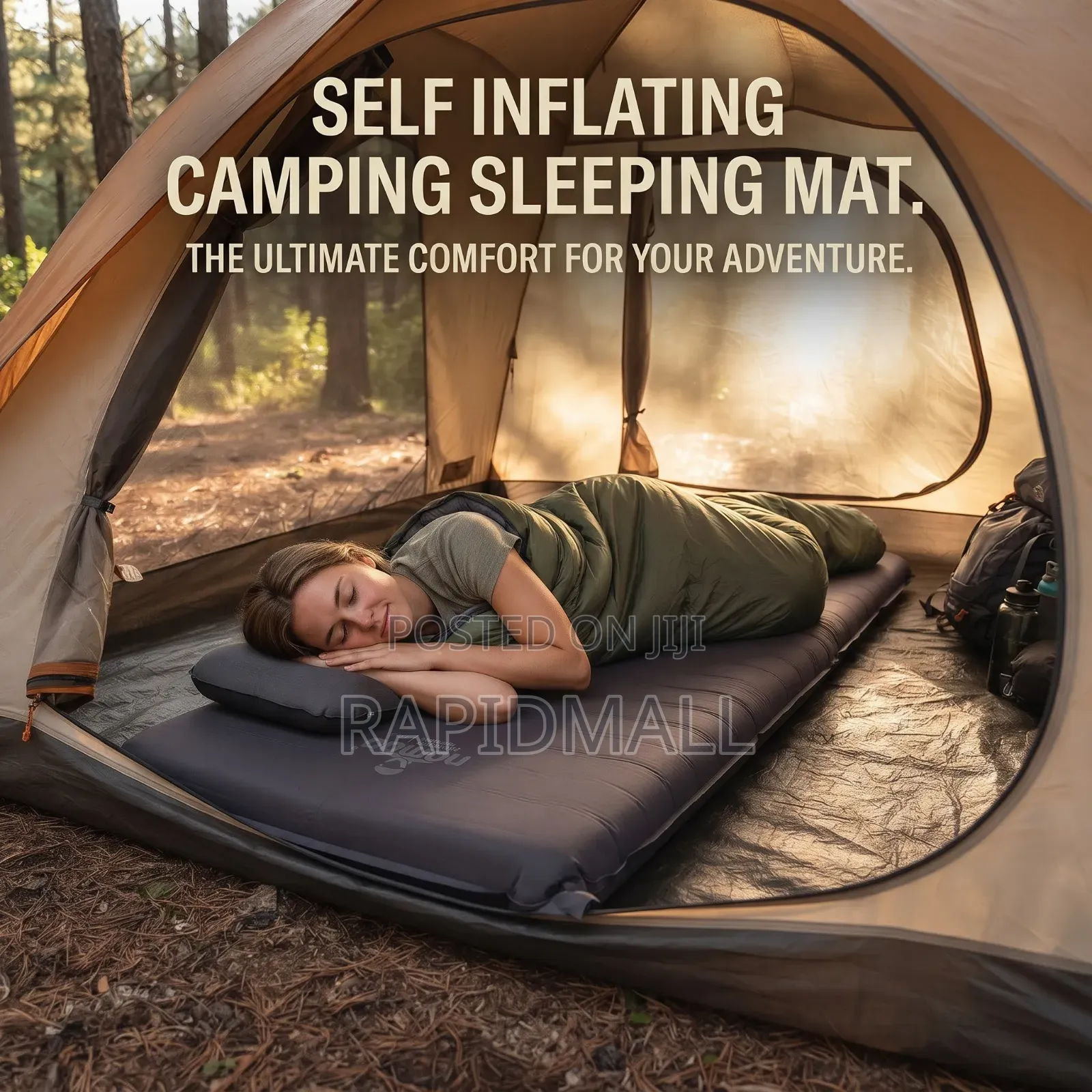 Premium Self-Inflating Camping Mattress - Camping Mat