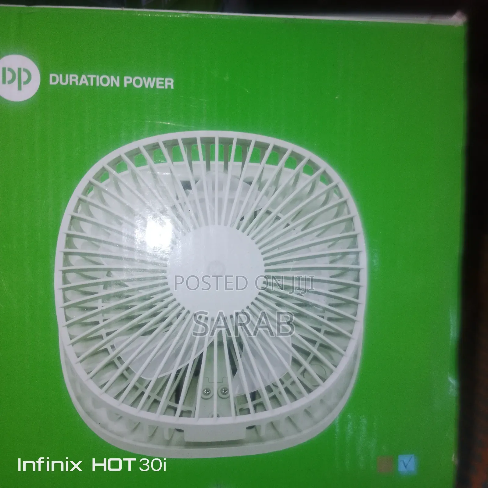 Collapsible Rechargeable Desk Fan