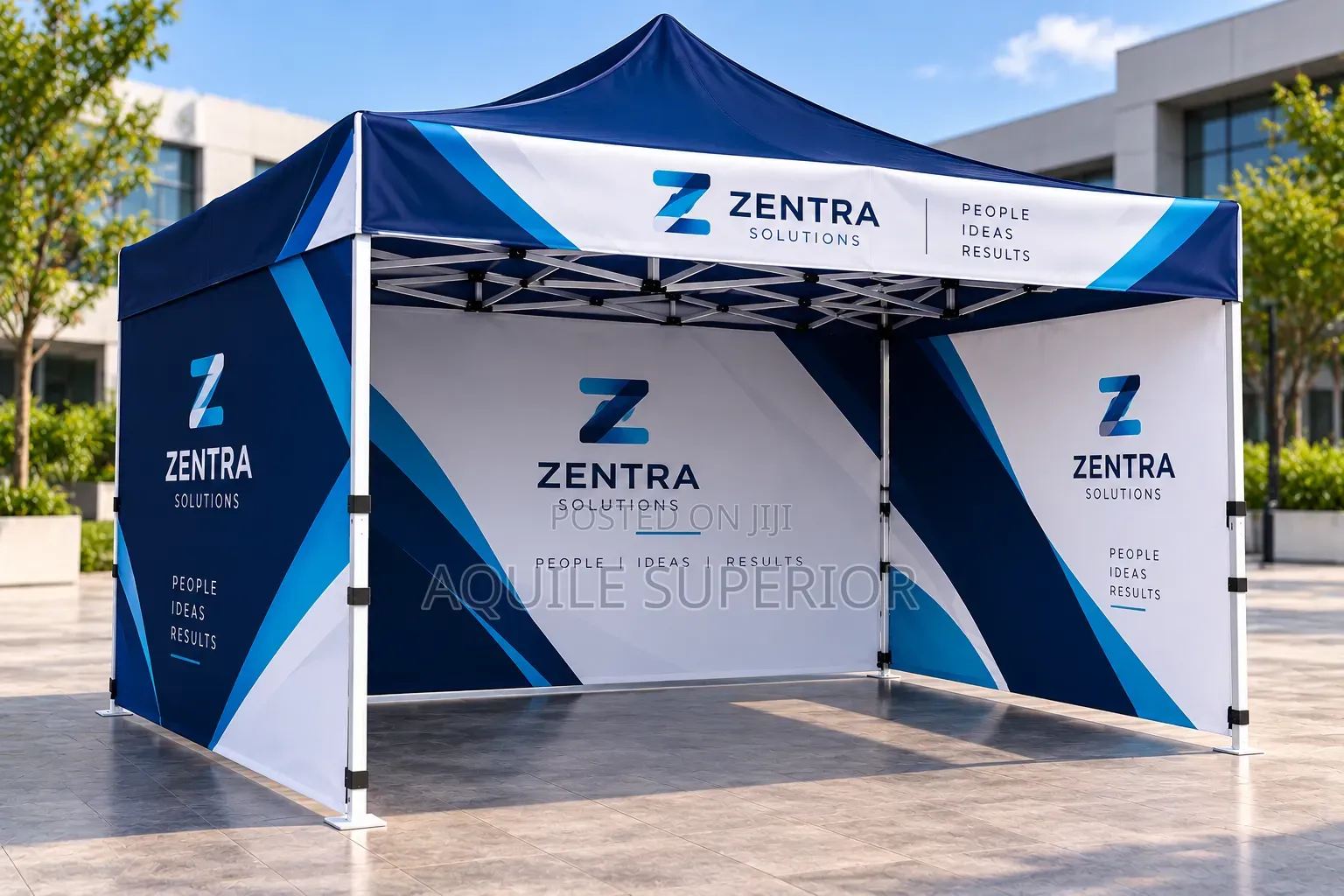 3x3m Branded Gazebo Canopy Tent for Events, Exhibitions & Promotion