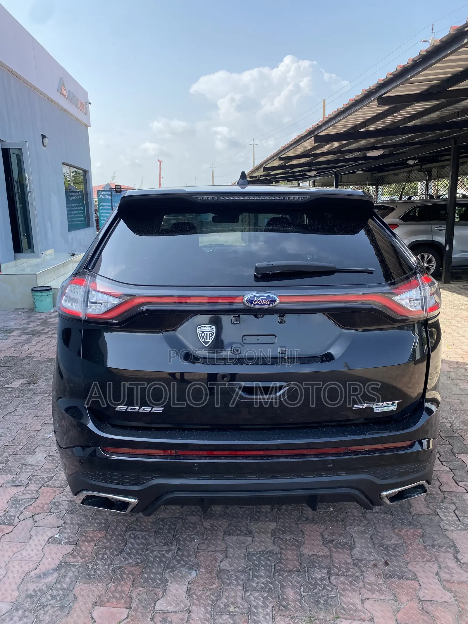 Ford Edge Sport 4dr SUV AWD (2.7L 6cyl Turbo 6A) 2015 Black