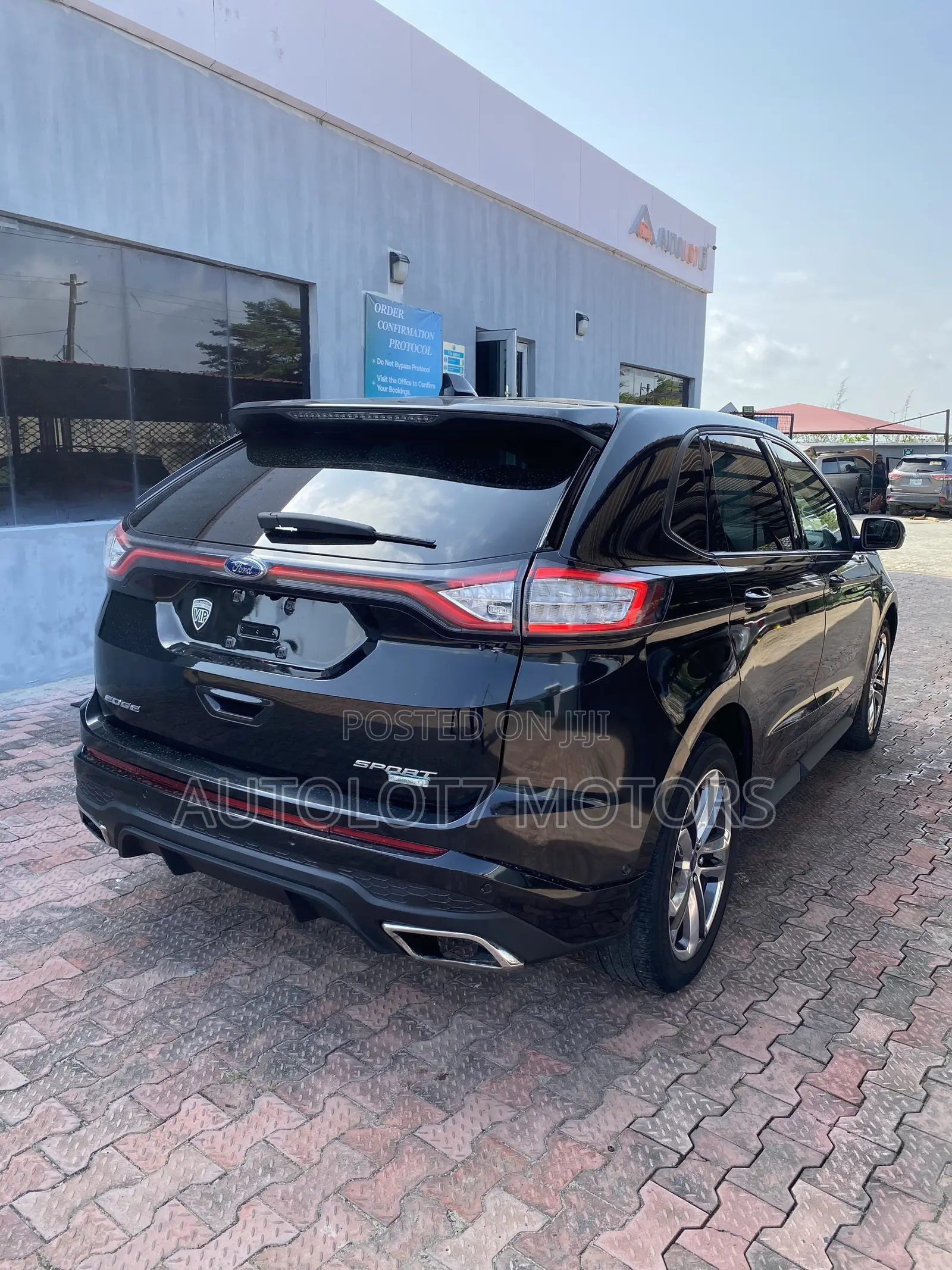 Ford Edge Sport 4dr SUV AWD (2.7L 6cyl Turbo 6A) 2015 Black