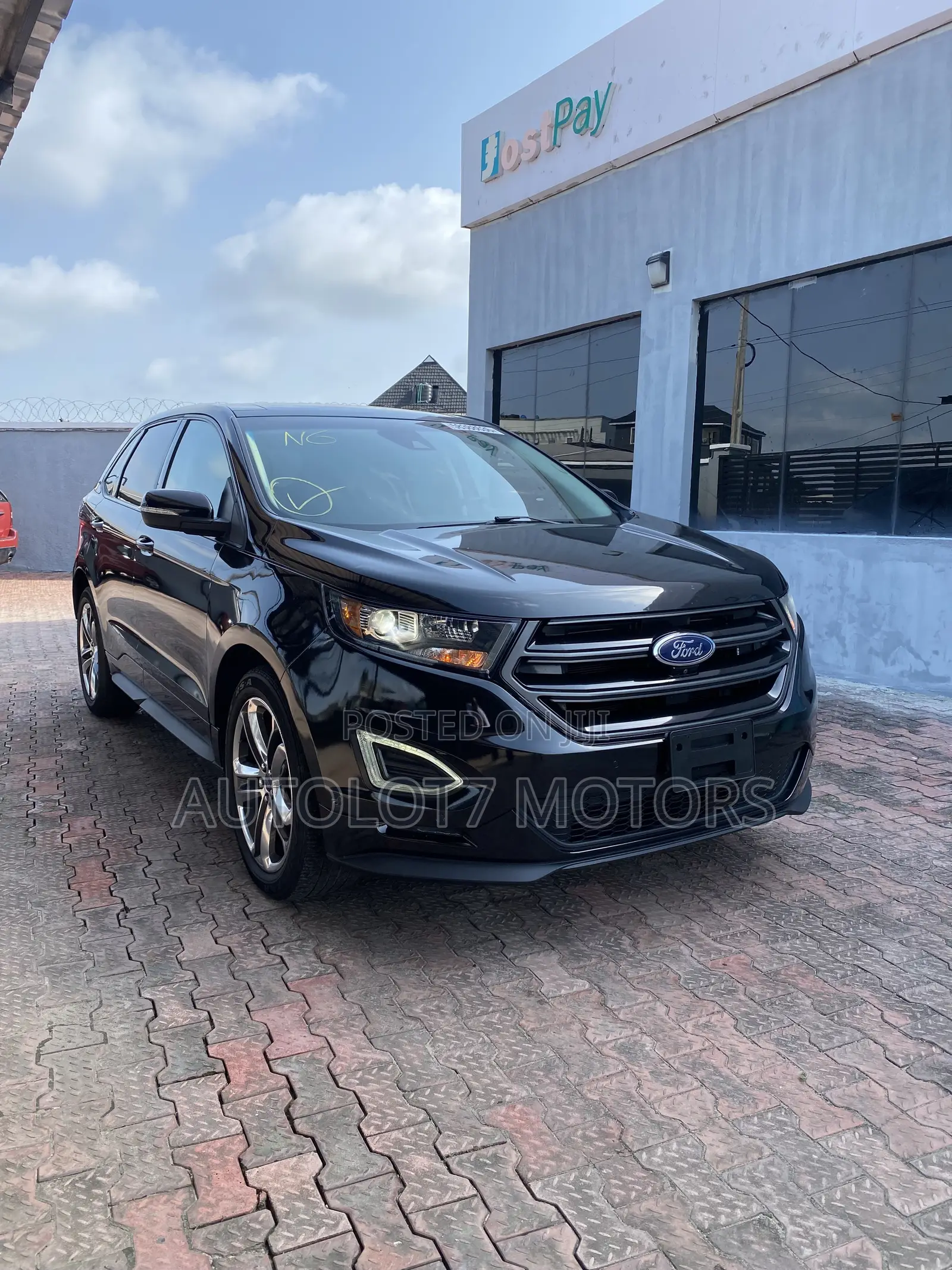 Ford Edge Sport 4dr SUV AWD (2.7L 6cyl Turbo 6A) 2015 Black