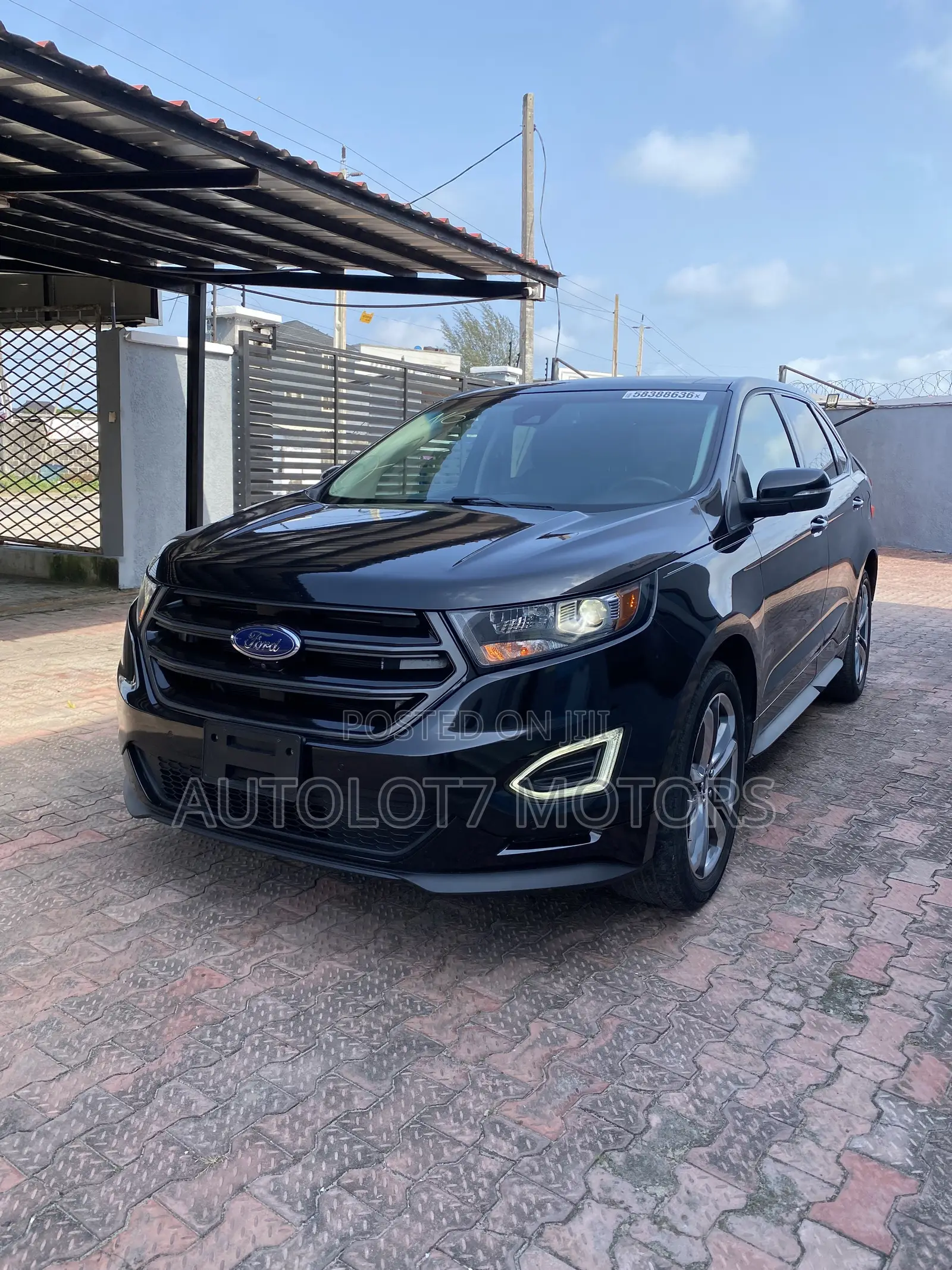 Ford Edge Sport 4dr SUV AWD (2.7L 6cyl Turbo 6A) 2015 Black