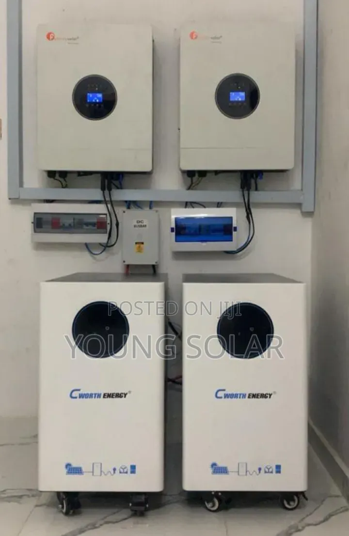 Cworth 40kwh Lithium Batteries Installation Total Package