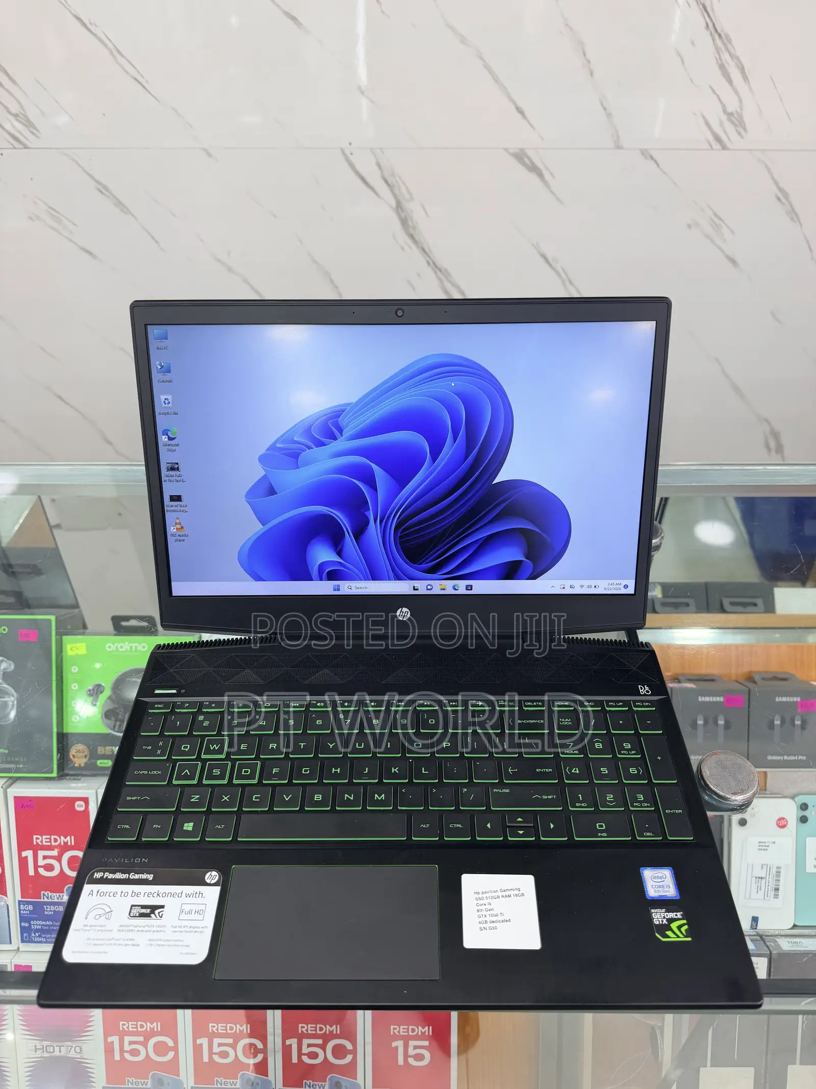 Laptop HP Pavilion Gaming 15 2019 16GB Intel Core i5 SSD 512GB