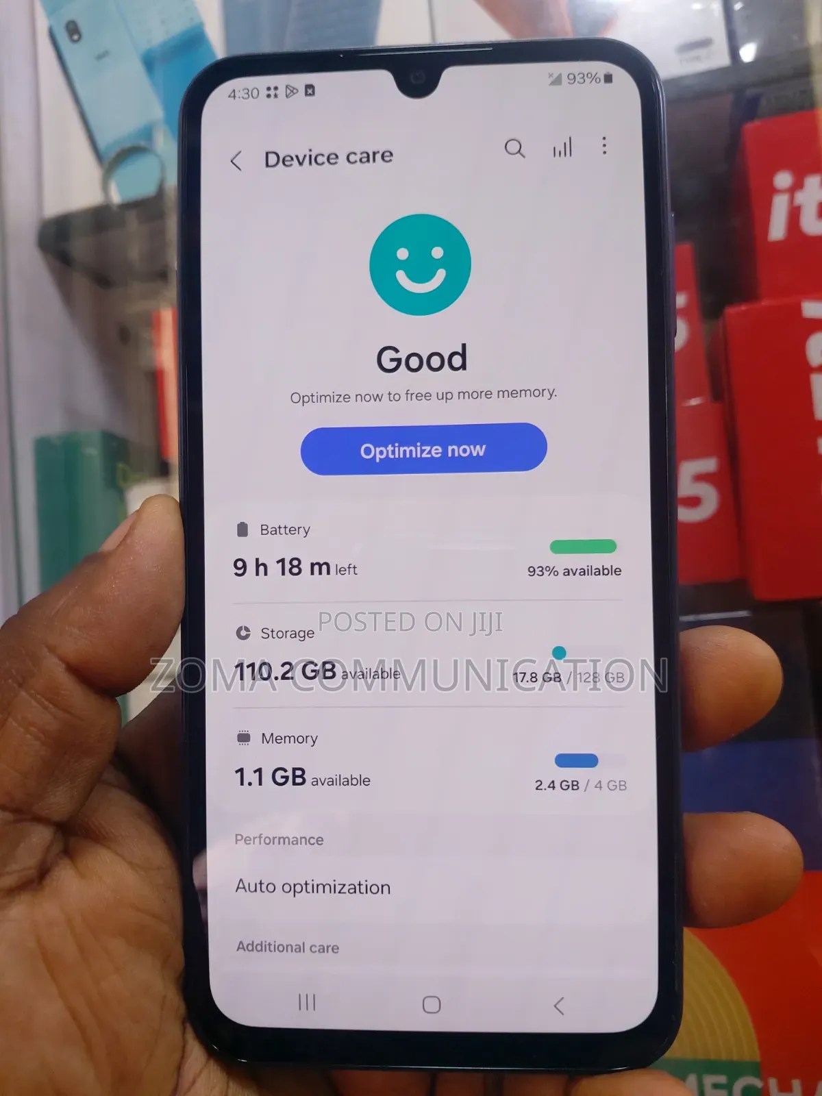 New Samsung Galaxy A15 5G 128 GB Blue