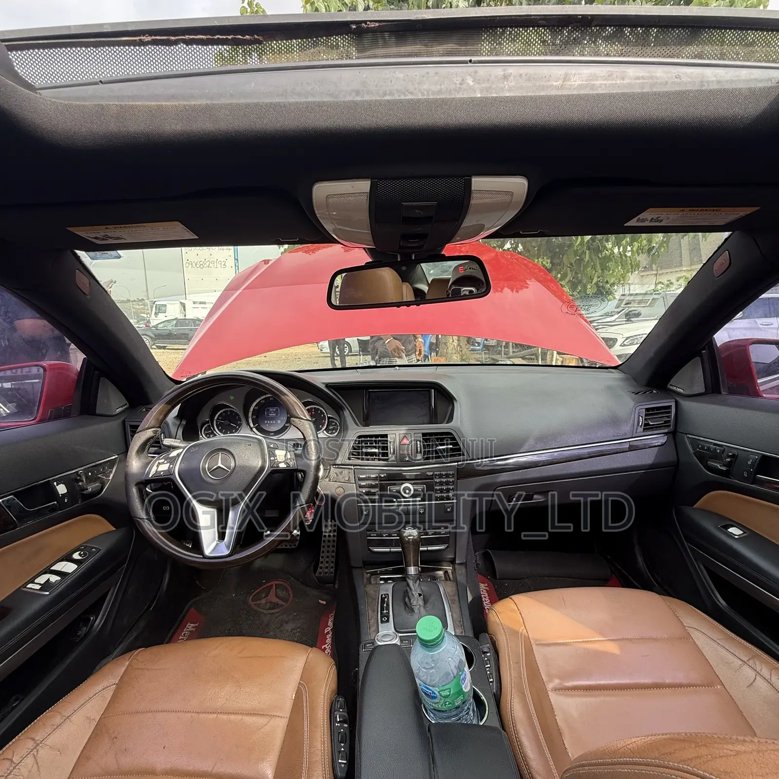 Mercedes-Benz E350 Base 2dr Coupe RWD (3.5L 6cyl 7A) 2011 Red