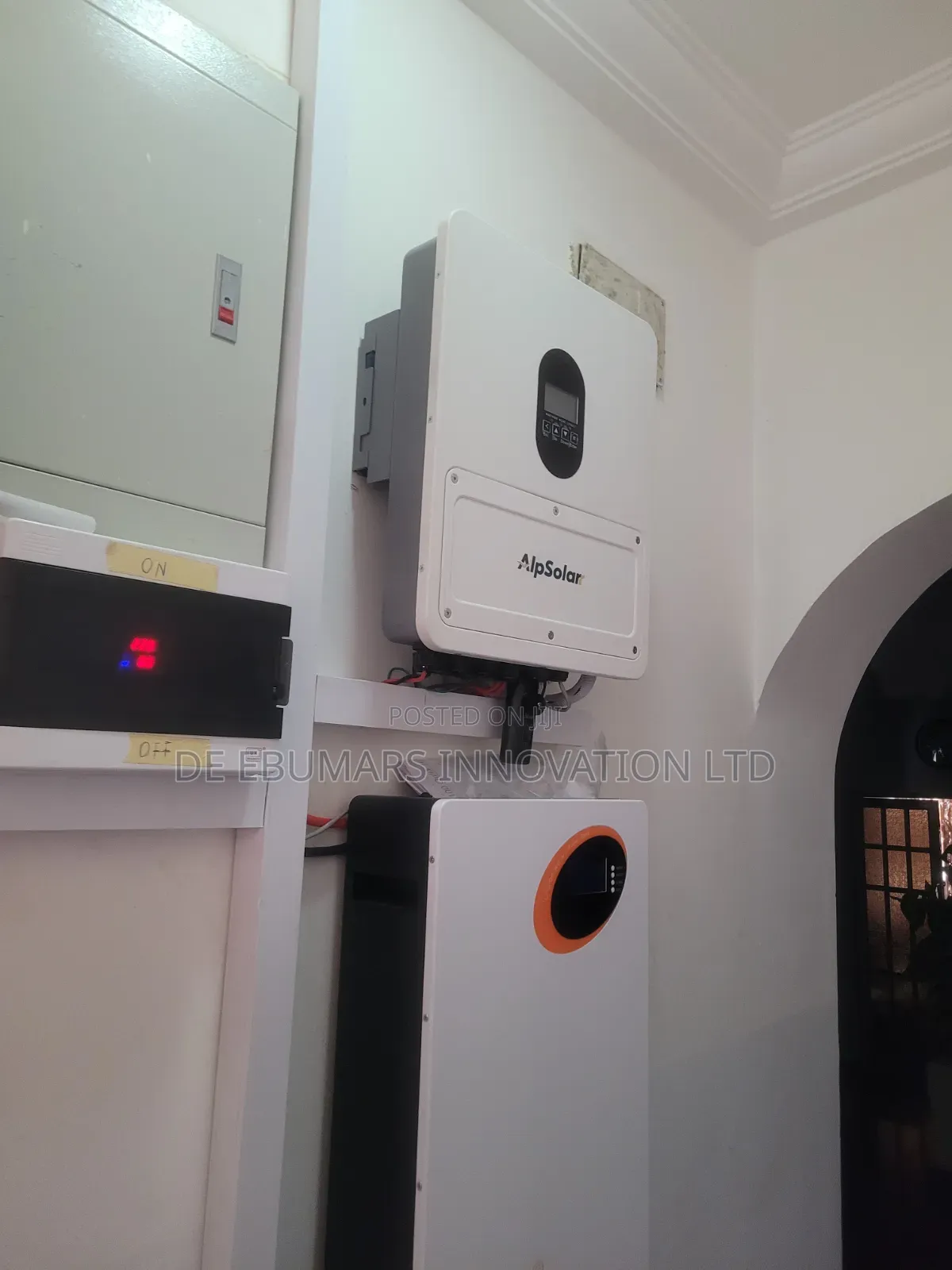 Solar Installation Complete 6kva & 5kwh