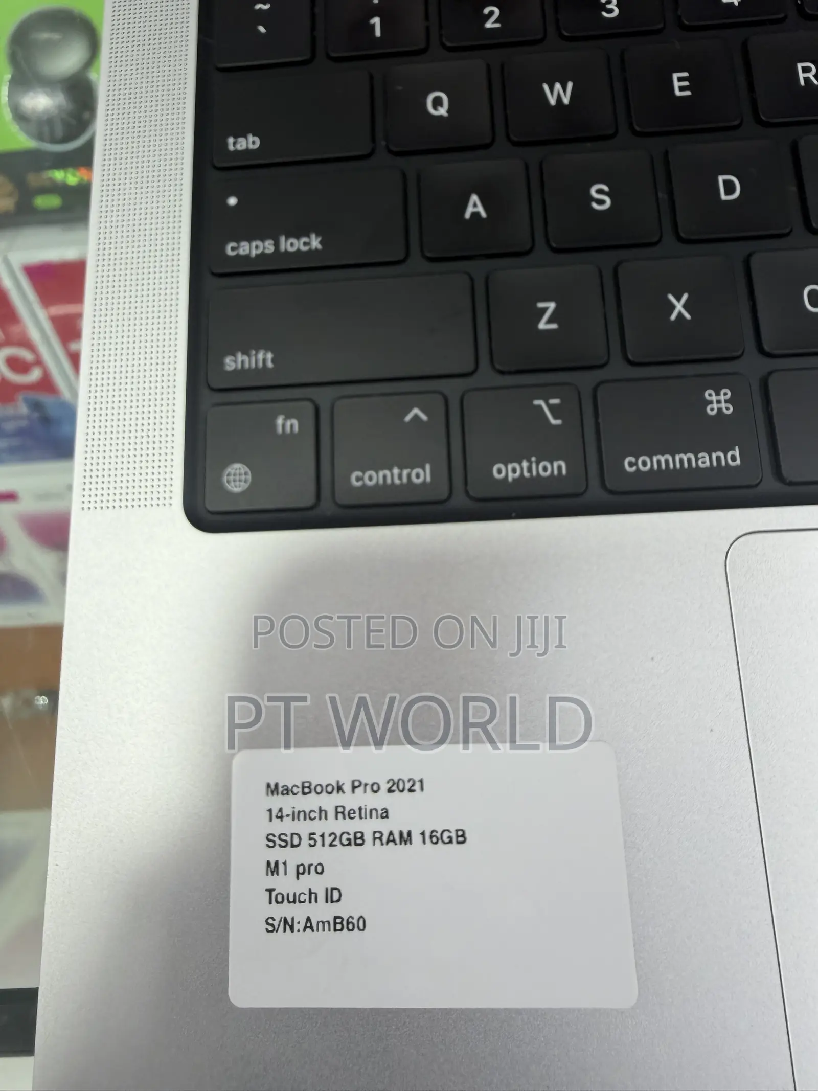 Laptop Apple MacBook Pro 2021 M1 16GB Apple M1 Pro SSD 512GB