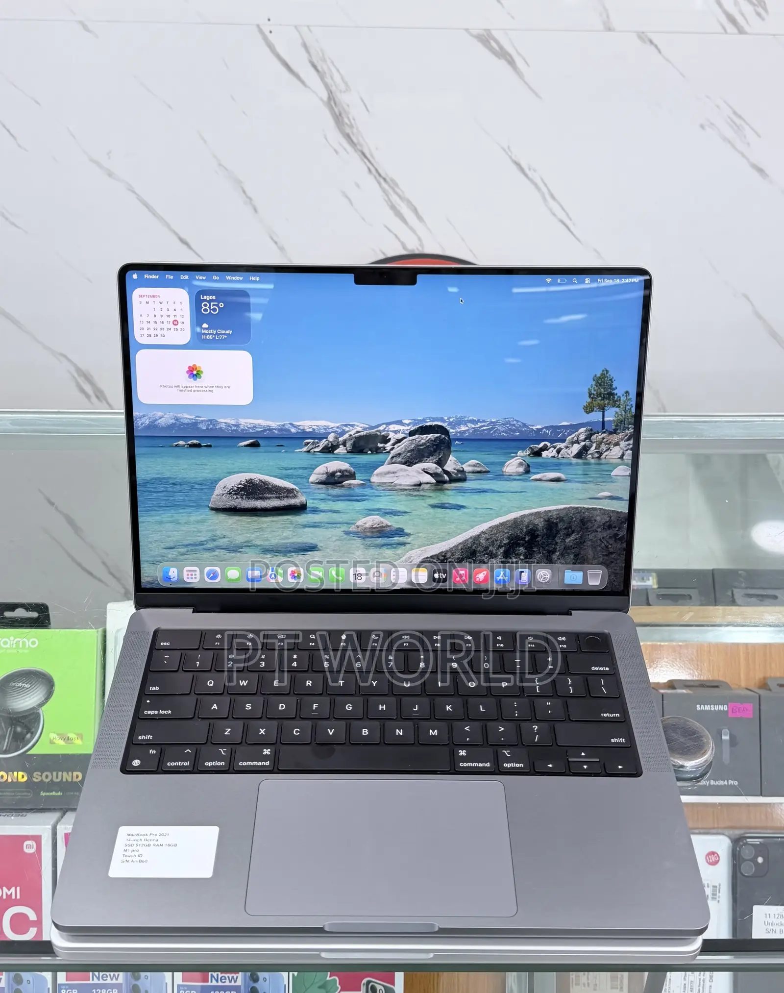 Laptop Apple MacBook Pro 2021 M1 16GB Apple M1 Pro SSD 512GB