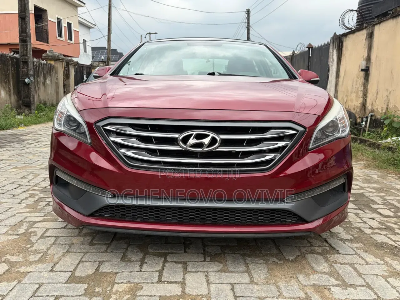 Hyundai Sonata Sport 4dr Sedan (2.4L 4cyl 6A) 2015 Red