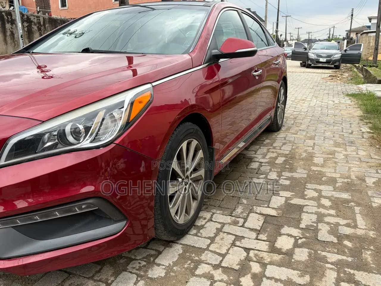 Hyundai Sonata Sport 4dr Sedan (2.4L 4cyl 6A) 2015 Red