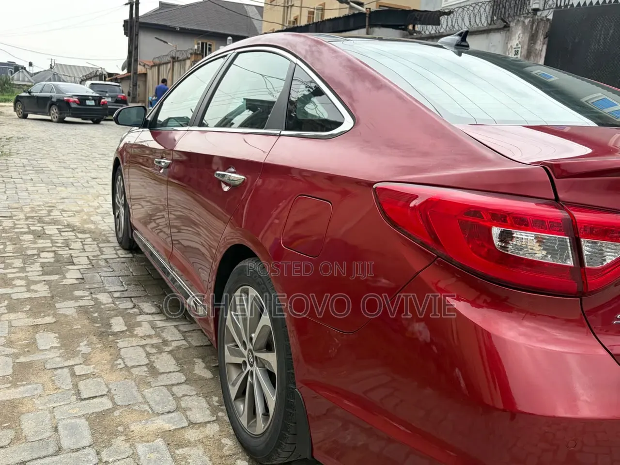 Hyundai Sonata Sport 4dr Sedan (2.4L 4cyl 6A) 2015 Red