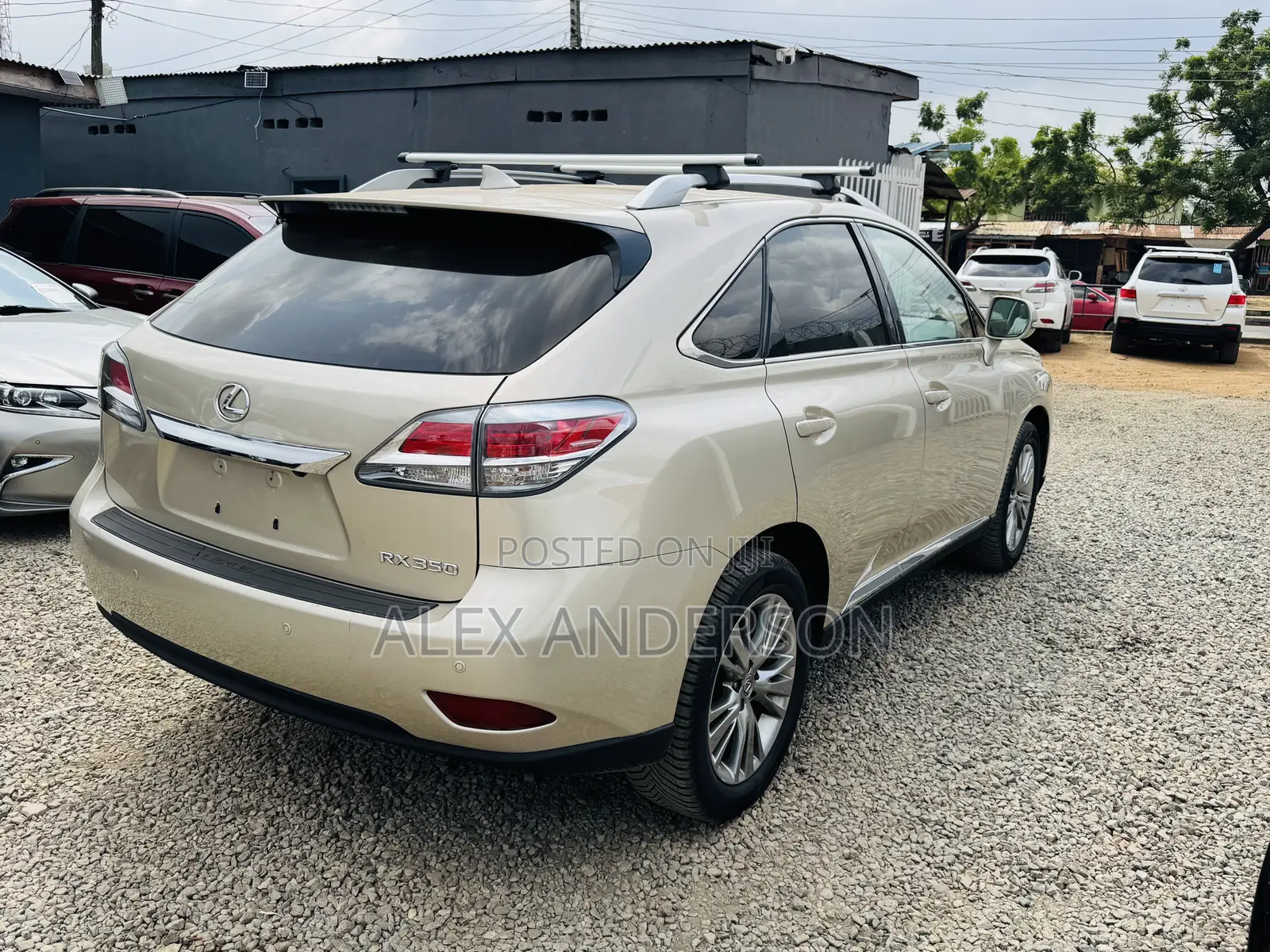 Lexus RX 350 AWD 2013 Gold