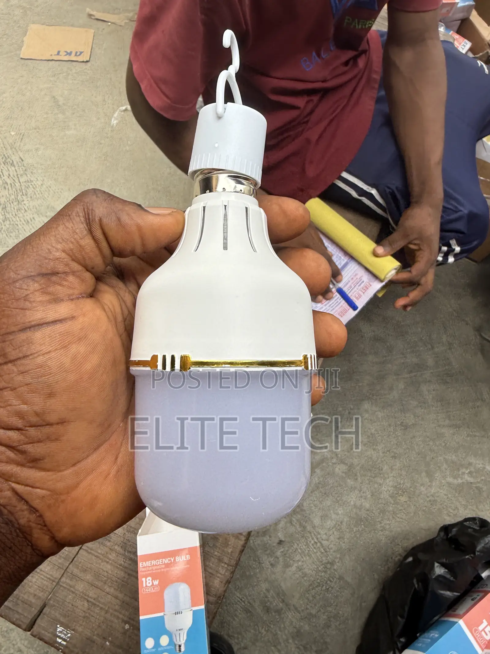 Authentic 18W AKT Smart Rechargeable LED Bulb – Long Battery Backup