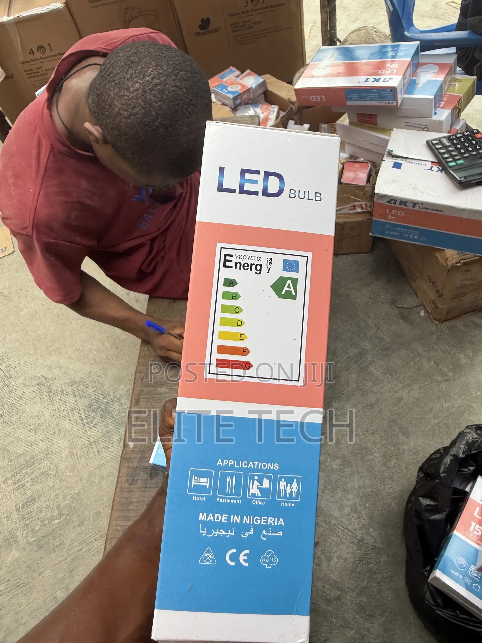 Original 10W AKT Energy Saving LED Light Bulb (Super Bright)