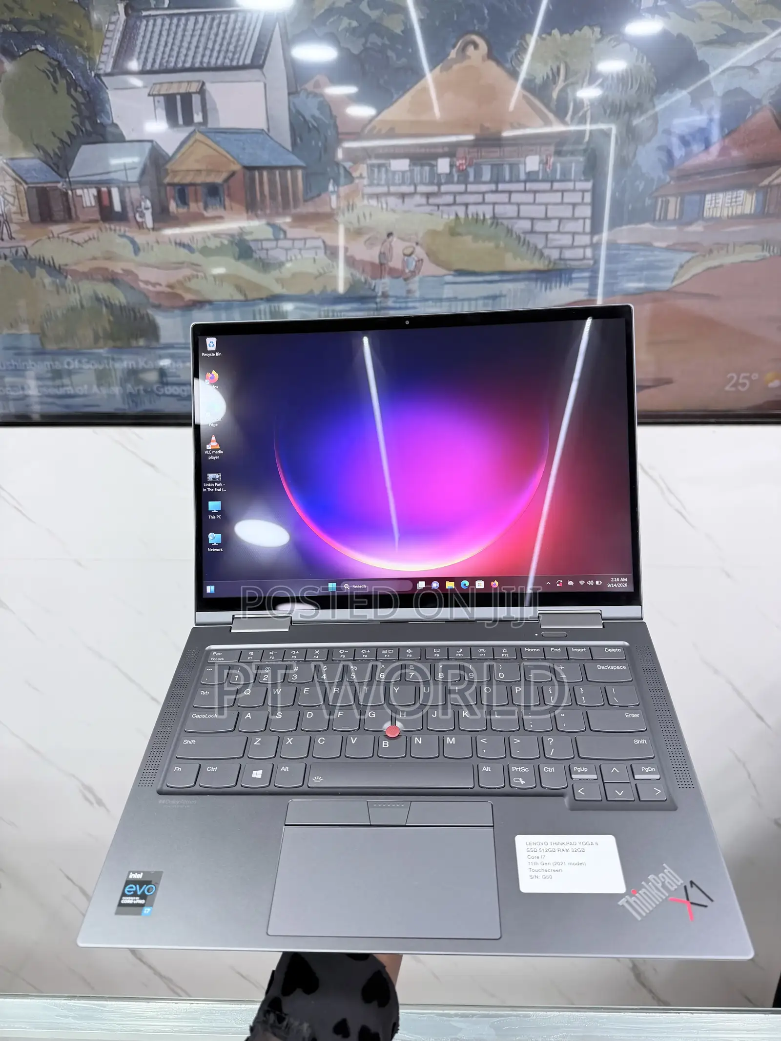 Laptop Lenovo ThinkPad Yoga 32GB Intel Core i7 SSD 512GB