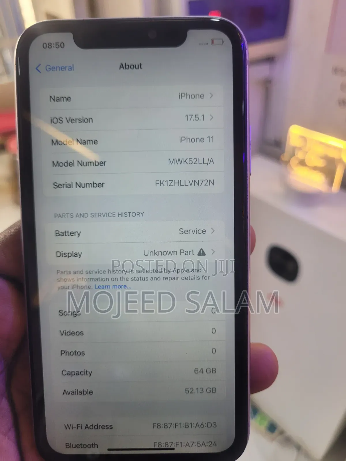 Apple iPhone 11 64 GB Purple