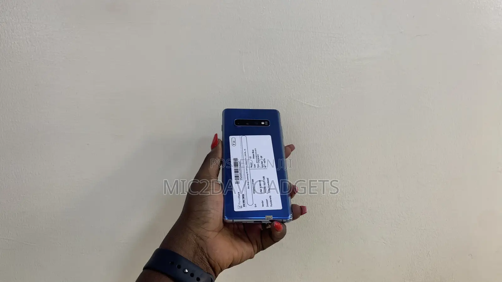 Samsung Galaxy S10 Plus 128 GB Blue