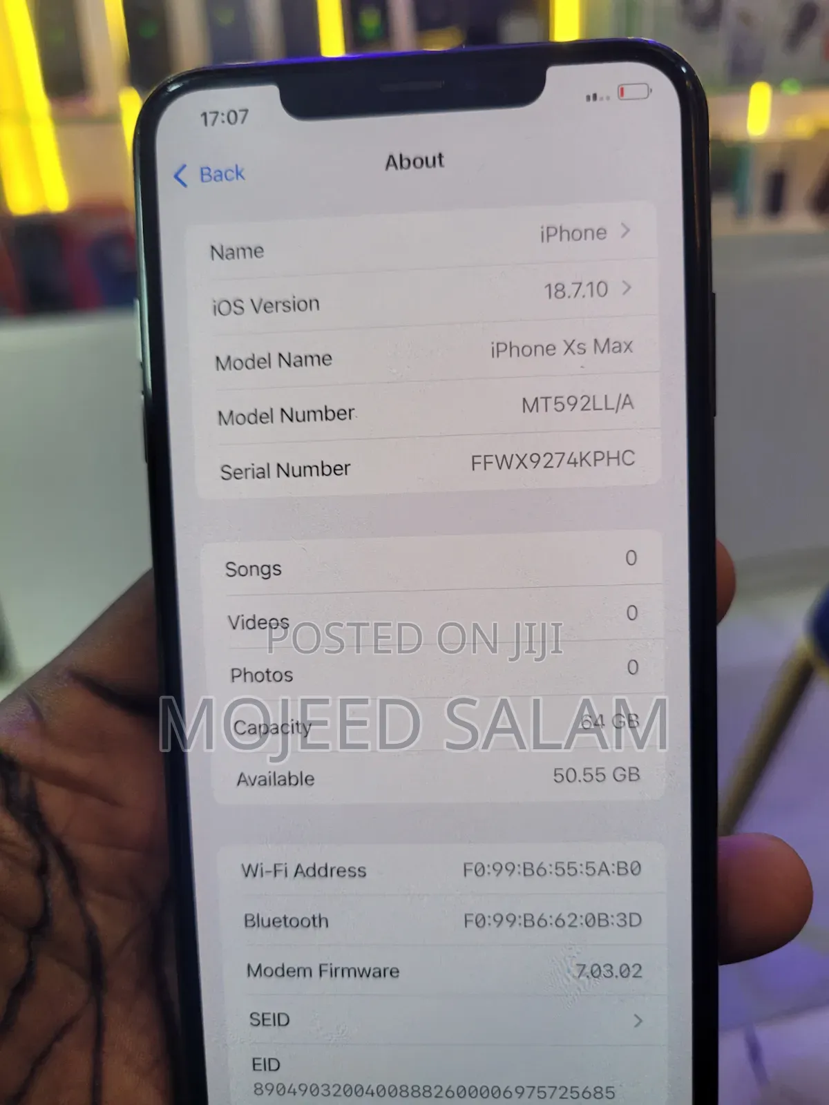 Apple iPhone XS Max 64 GB Black