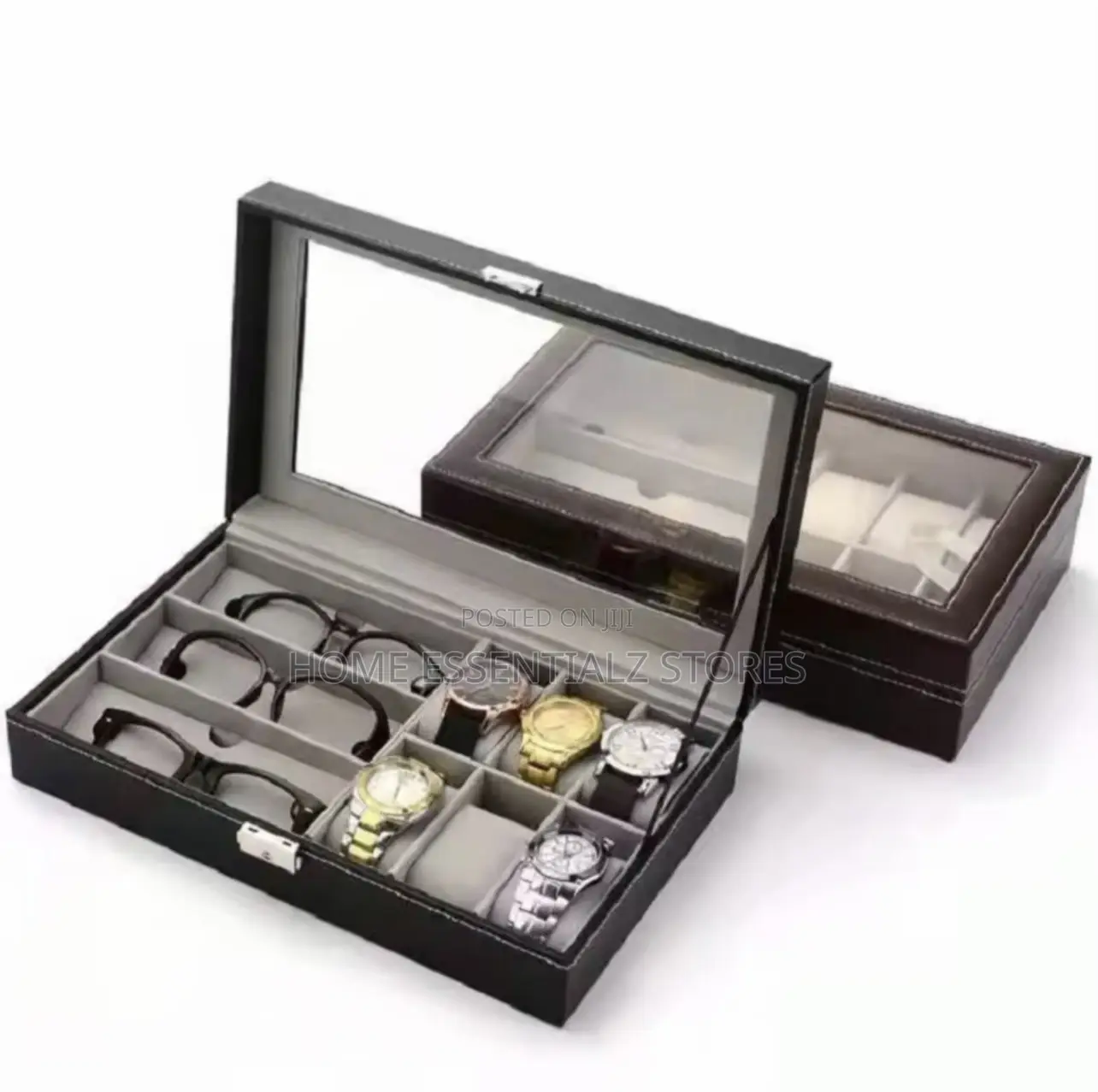 Luxury Watch and Sunglasses Organizer Box - Jewelry Box