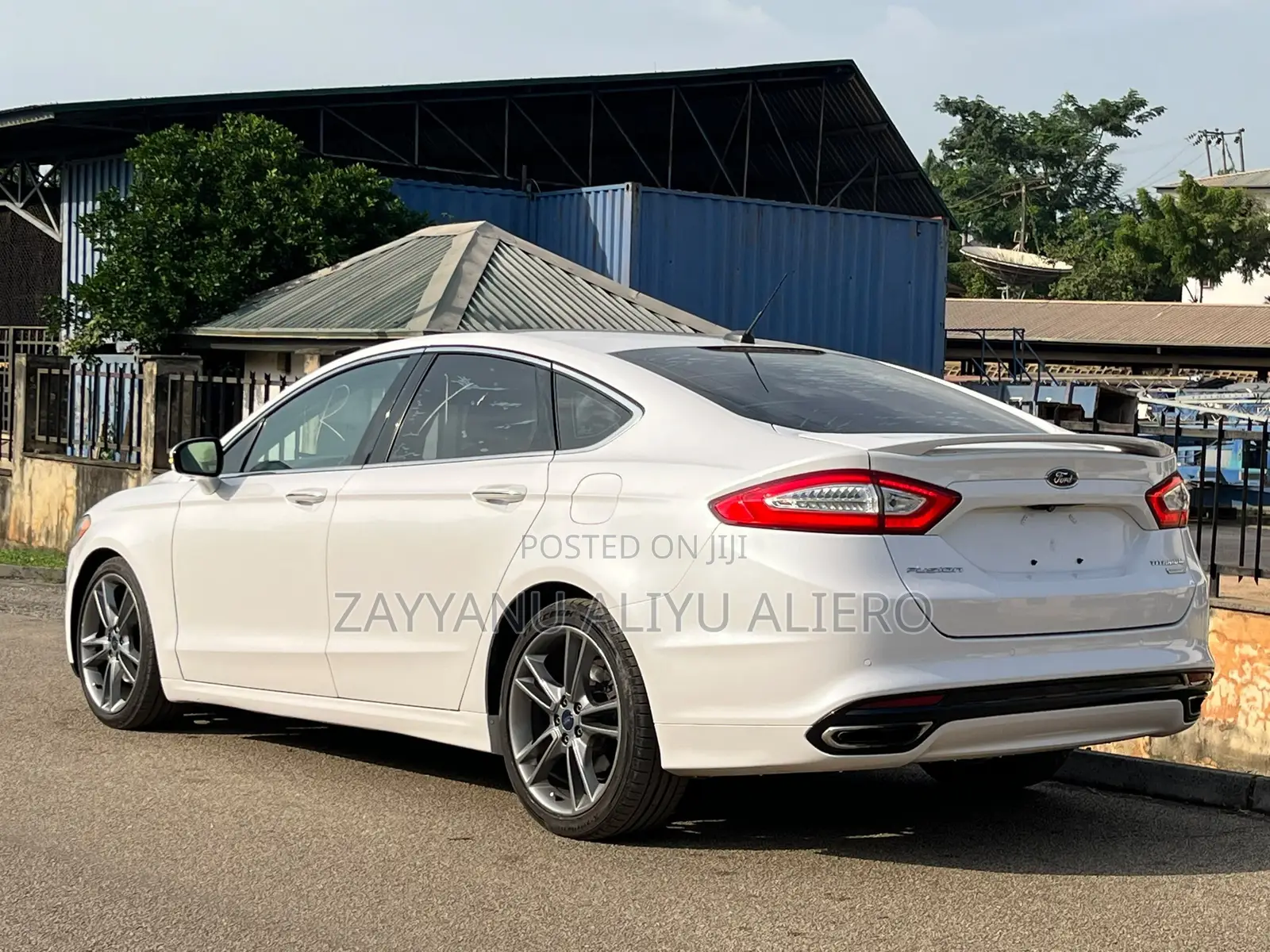 Ford Fusion 2016 White