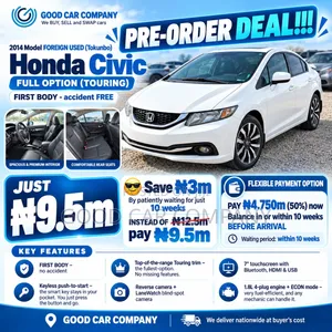 Honda Civic 2014 White