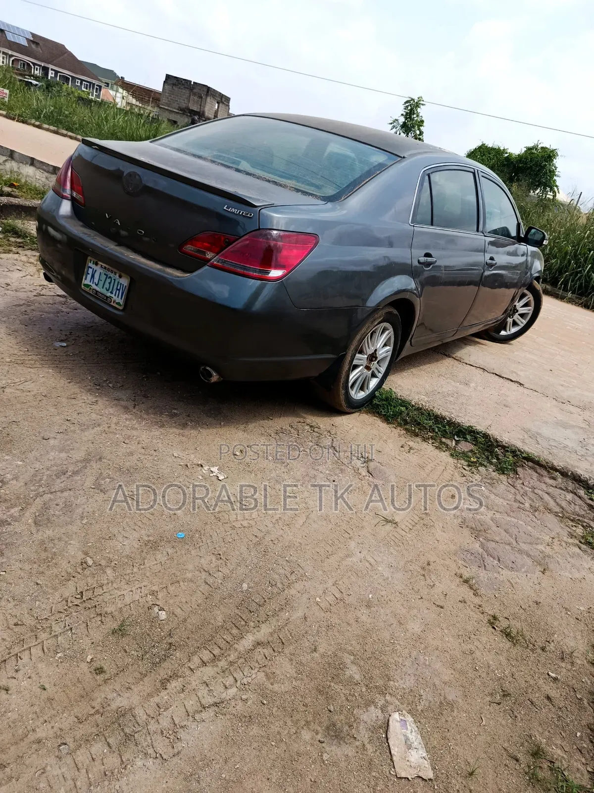 Toyota Avalon Limited Sedan FWD (3.5L 6cyl 6A) 2008 Gray