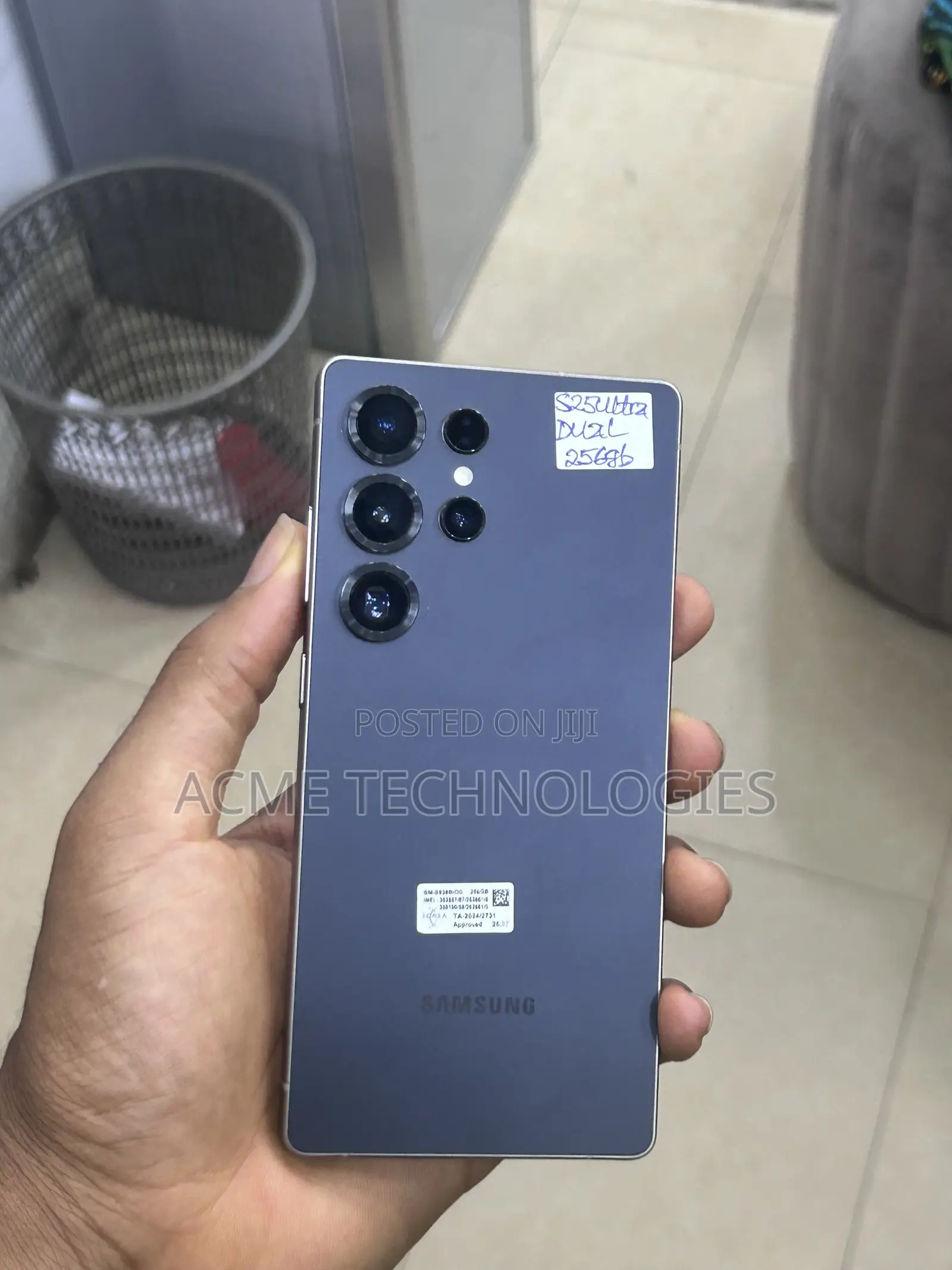 Samsung Galaxy S25 Ultra 256 GB Purple