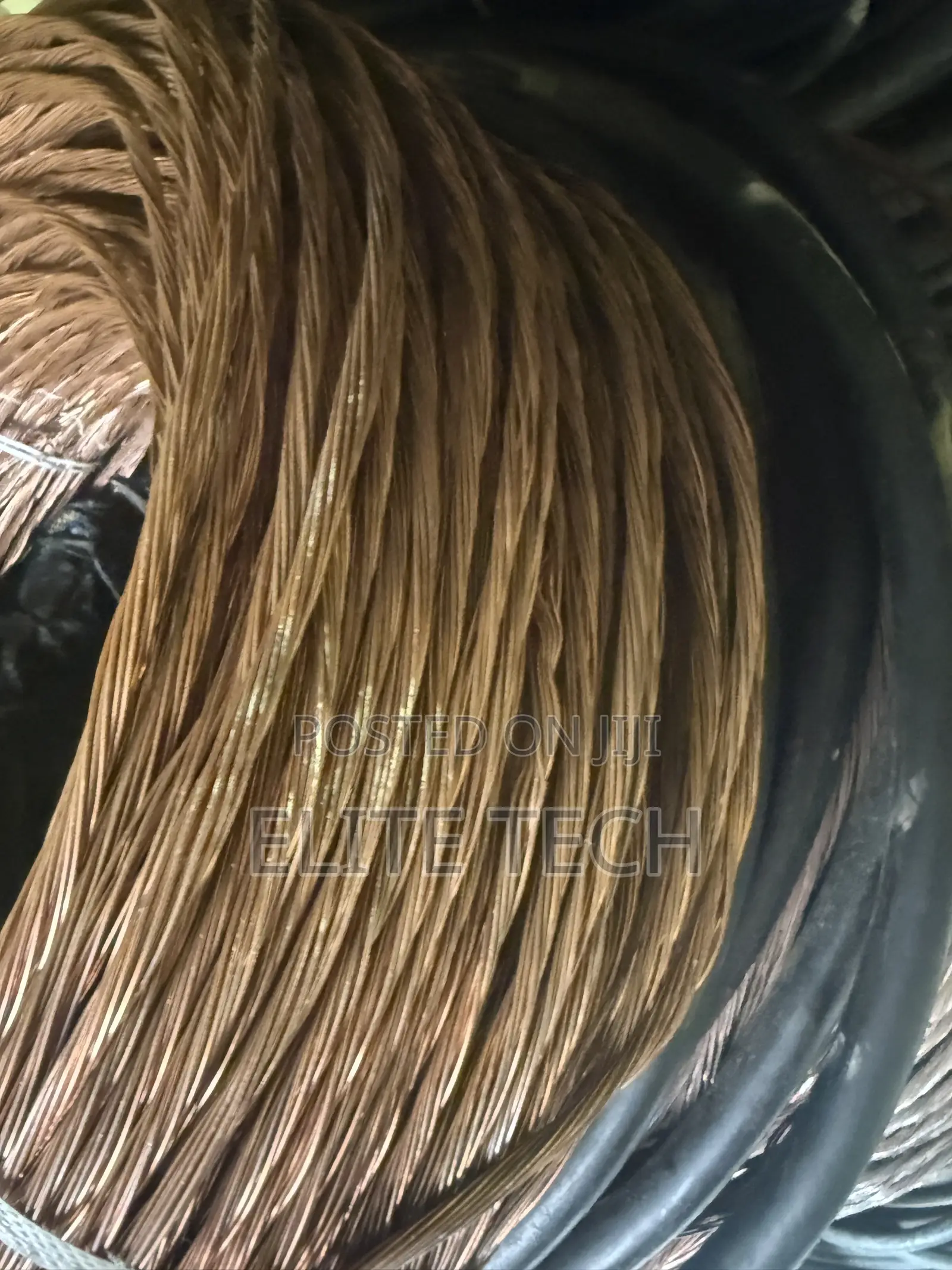 35mm Bare Copper Wire for Grounding Protection (100% Pure Copper)