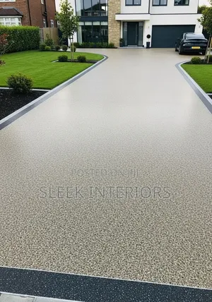 Mordern Resin Driveway
