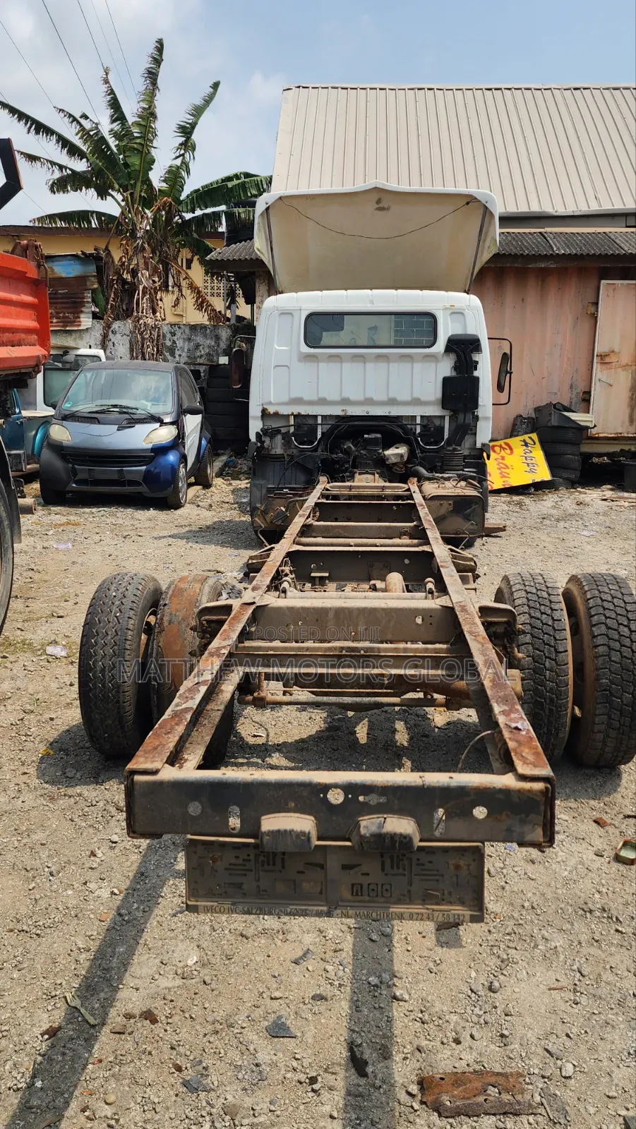 Foreign Used Mitsubishi Canter 2003 White