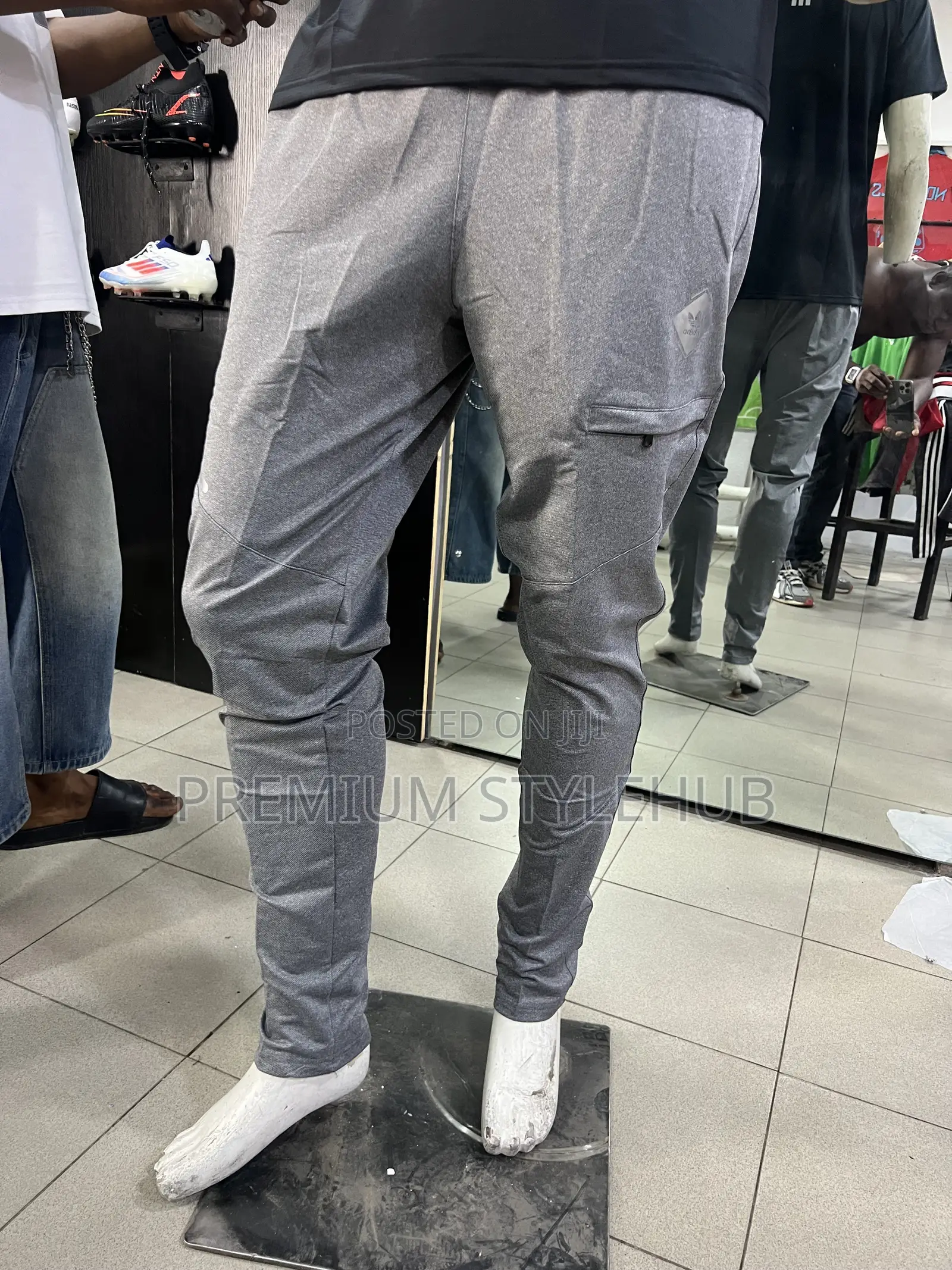 Black Gym Top & Ash Joggers