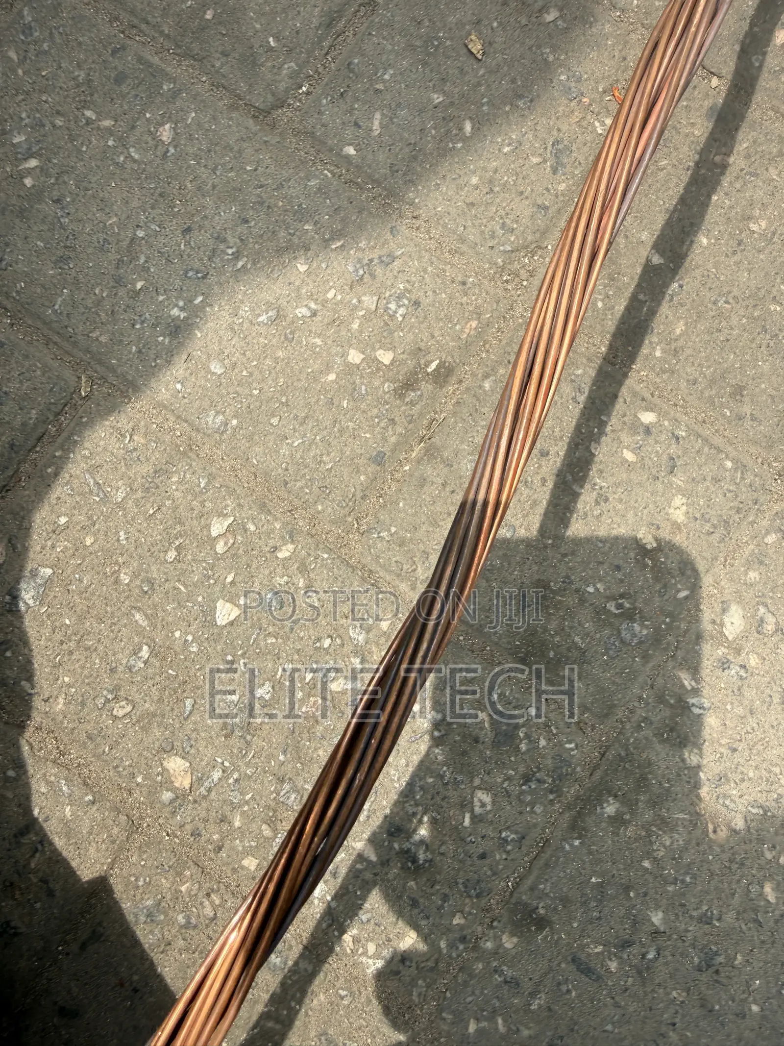 1. 50mm Bare Copper Wire for Earthing Protection (100% Pure Copper)