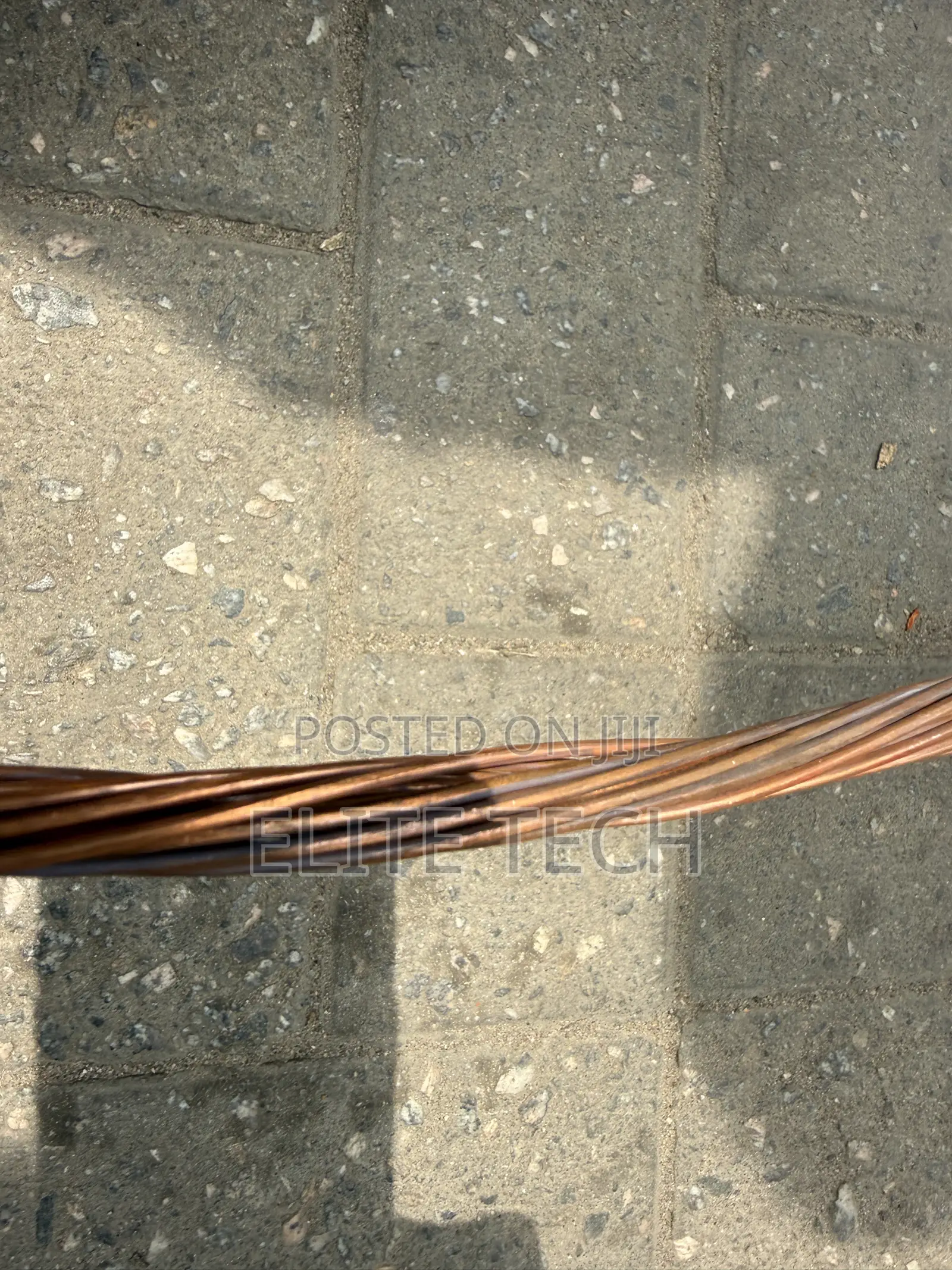 1. 50mm Bare Copper Wire for Earthing Protection (100% Pure Copper)