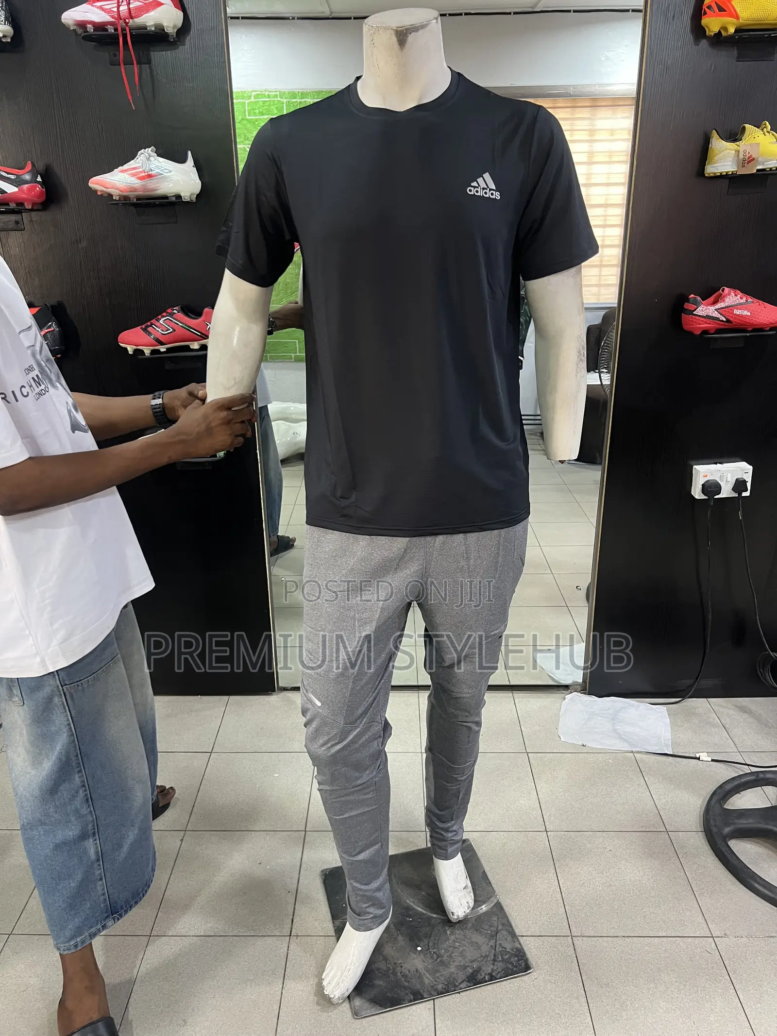 Adidas Gym Polo & Joggers