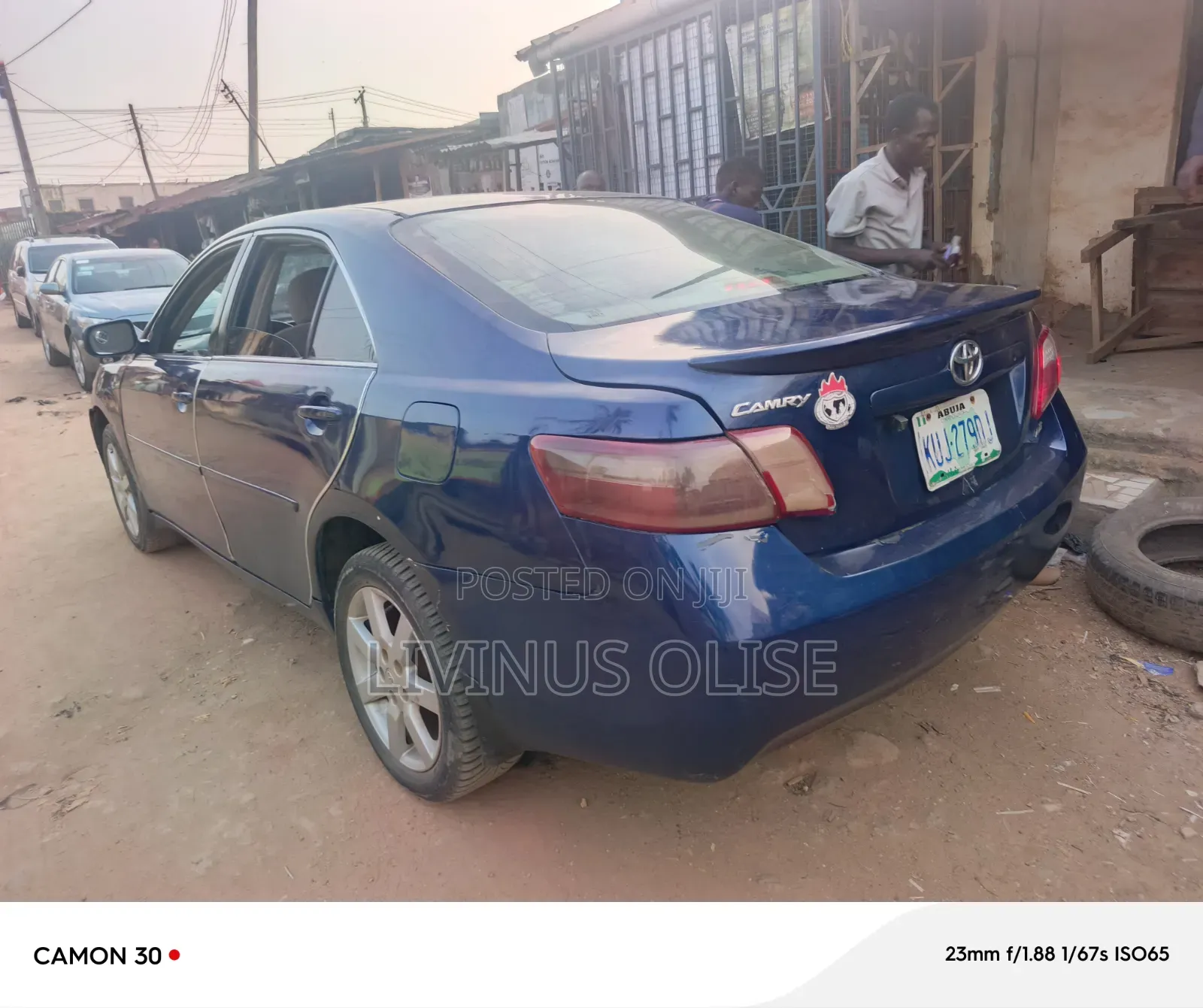 Toyota Camry LE 4dr Sedan (2.4L 4cyl 5A) 2007 Blue