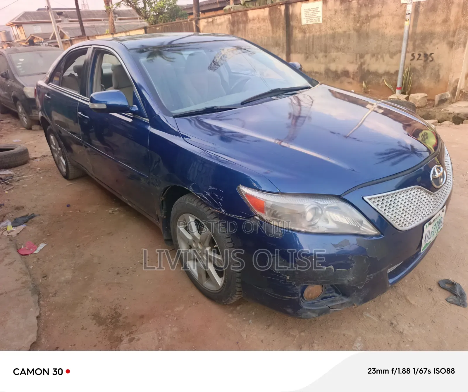 Toyota Camry LE 4dr Sedan (2.4L 4cyl 5A) 2007 Blue