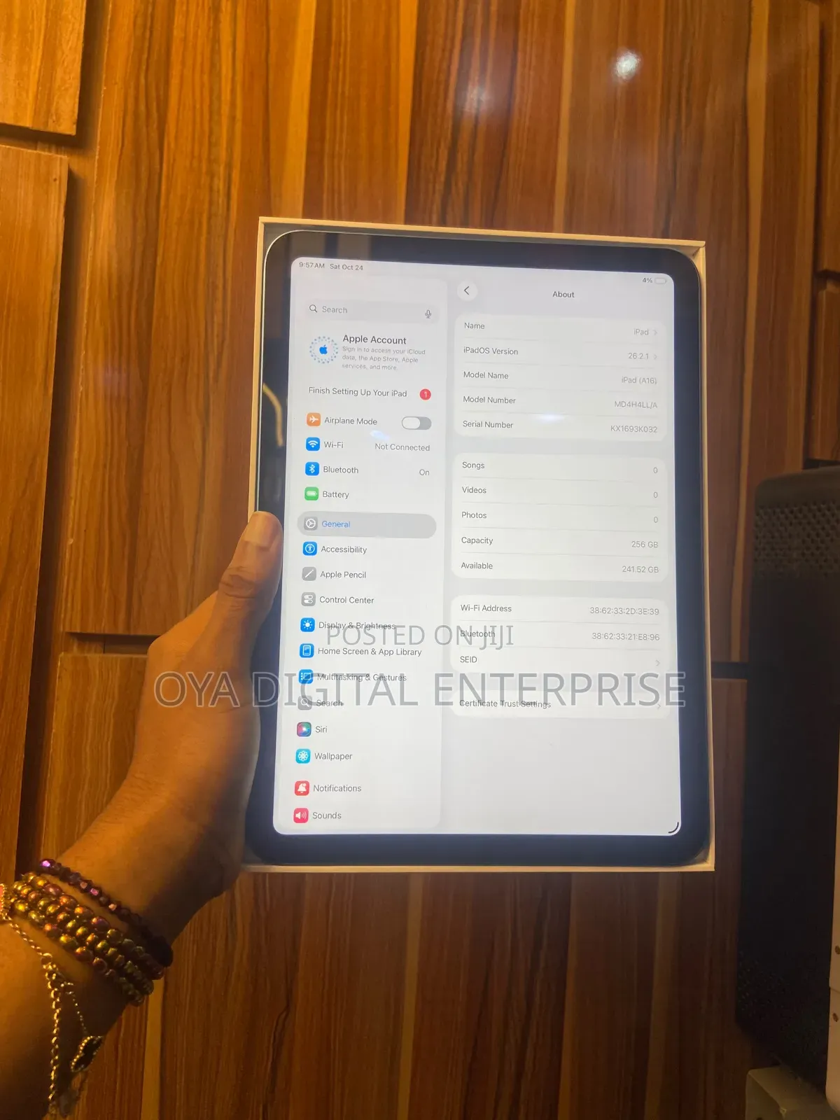 Apple iPad (2025) 256 GB Blue